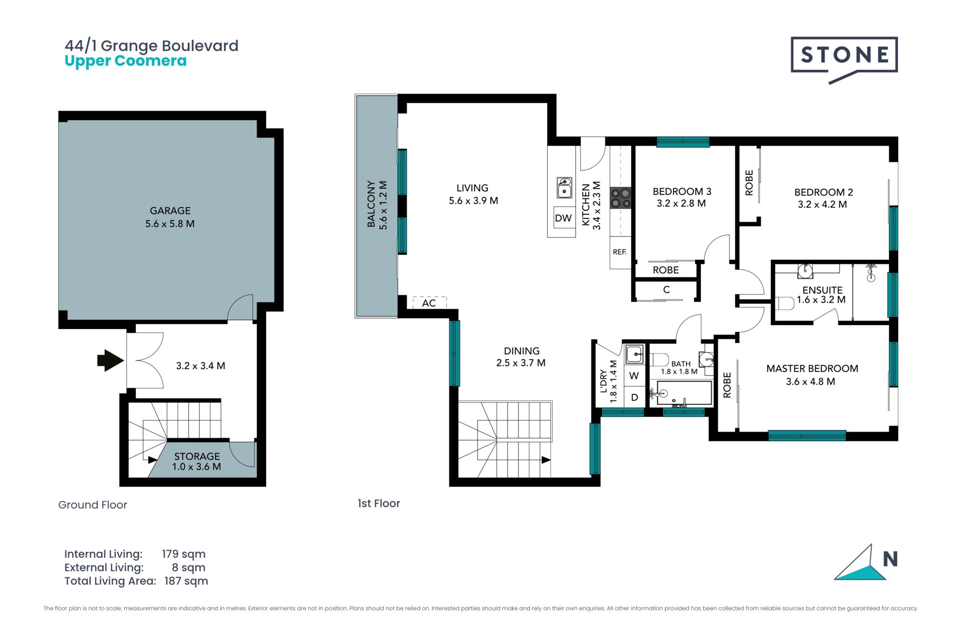 Spacious Townhouse with views of the Gold Coast Skyline!!