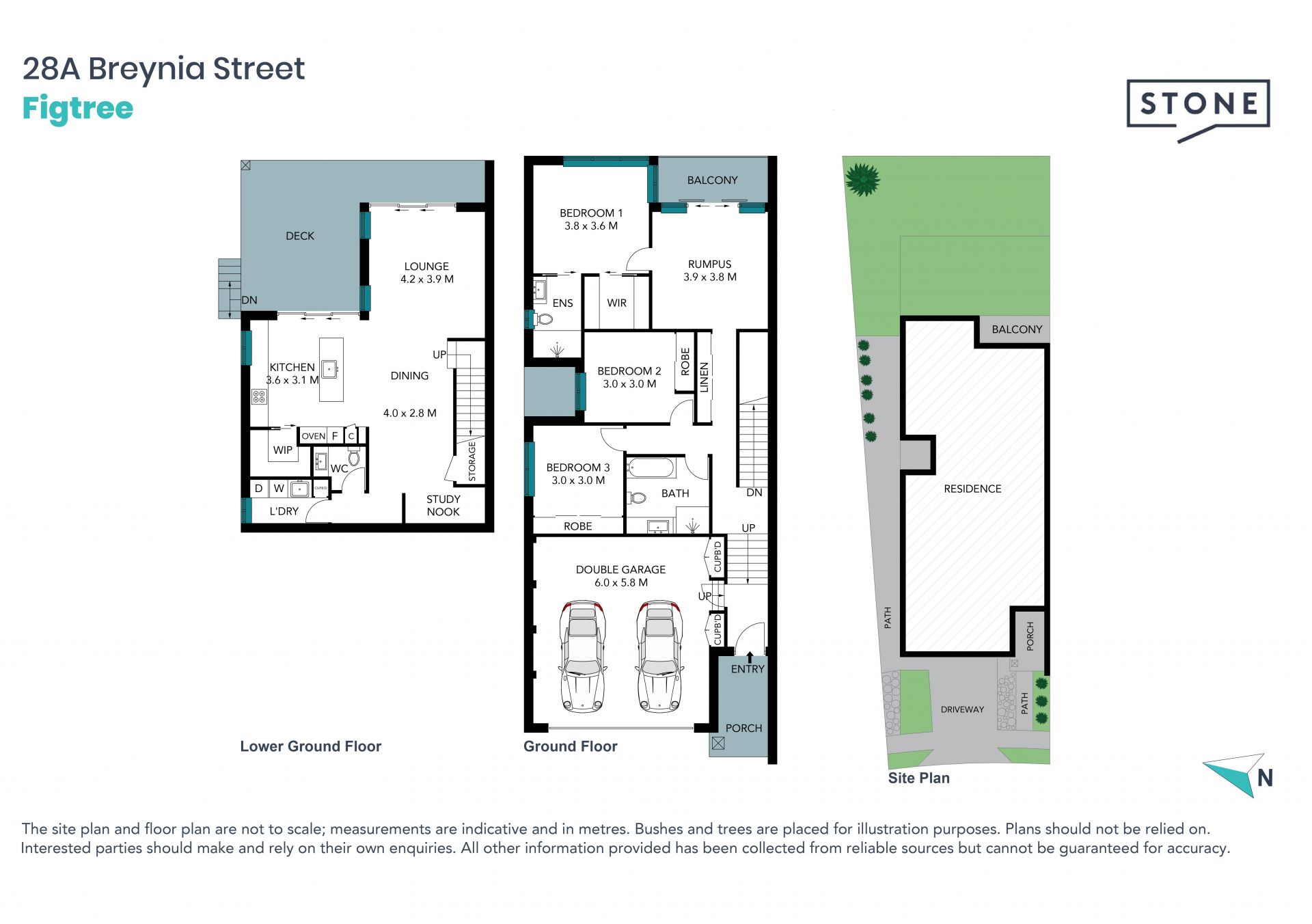 Immaculate modern duplex with district views