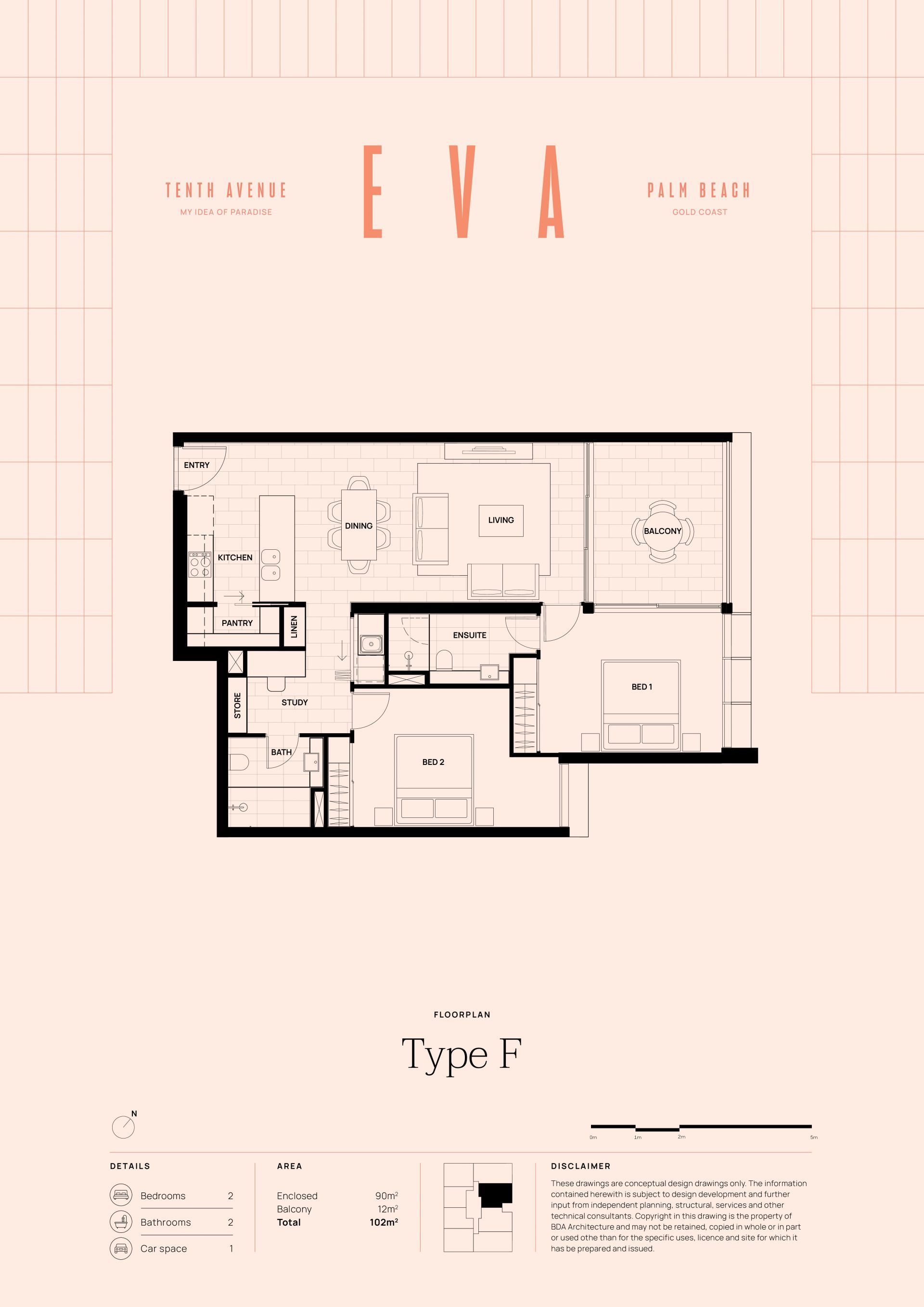 Spacious luxury 2 bedroom apartments