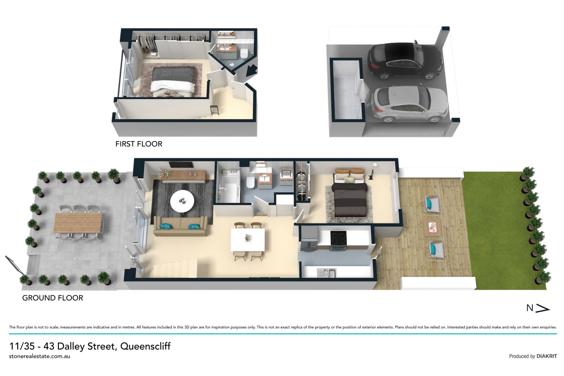 Low maintenance modern townhouse