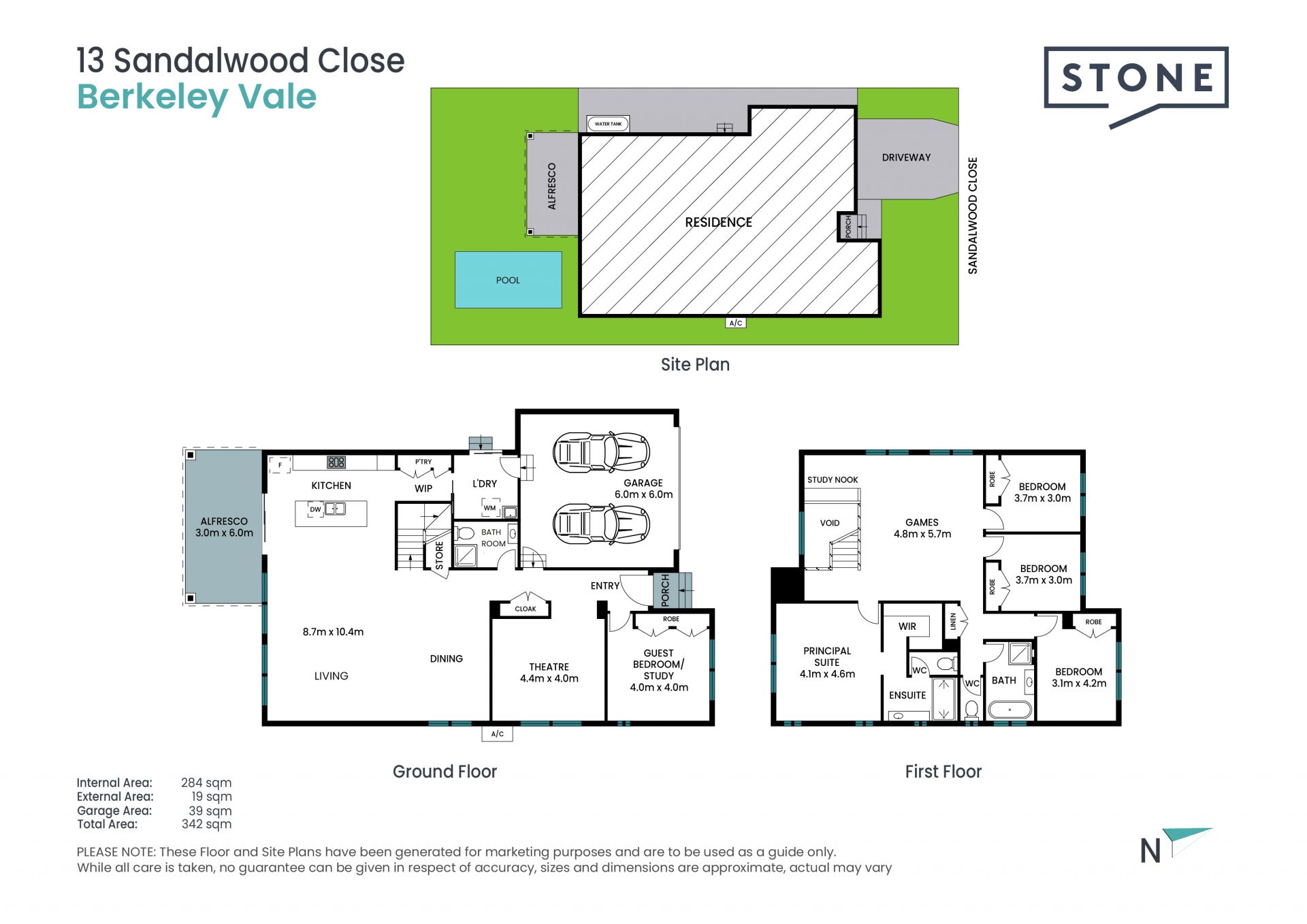 Newly built coastal residence!