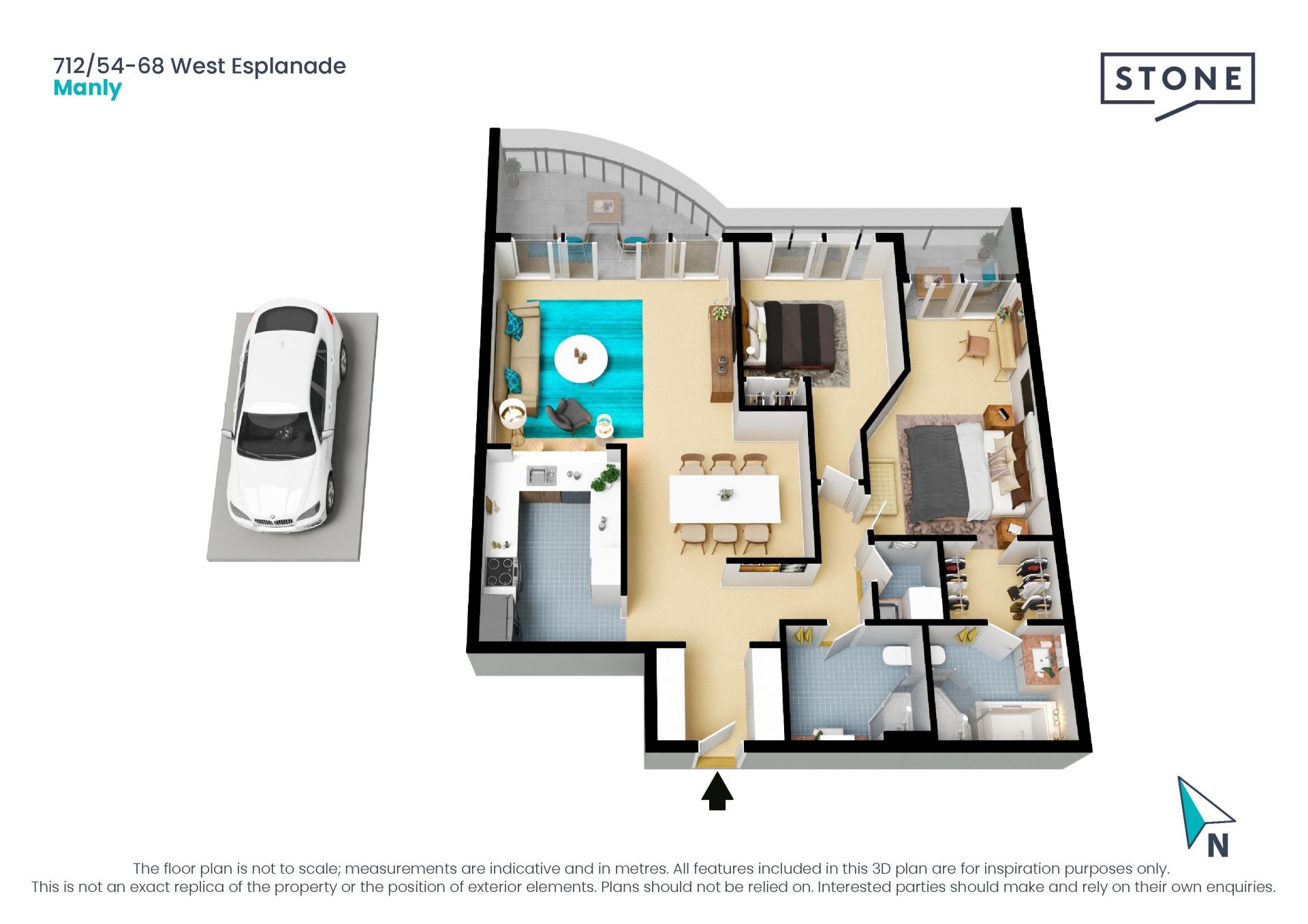 Elevated Luxury Living with Ocean Views in the Heart of Manly