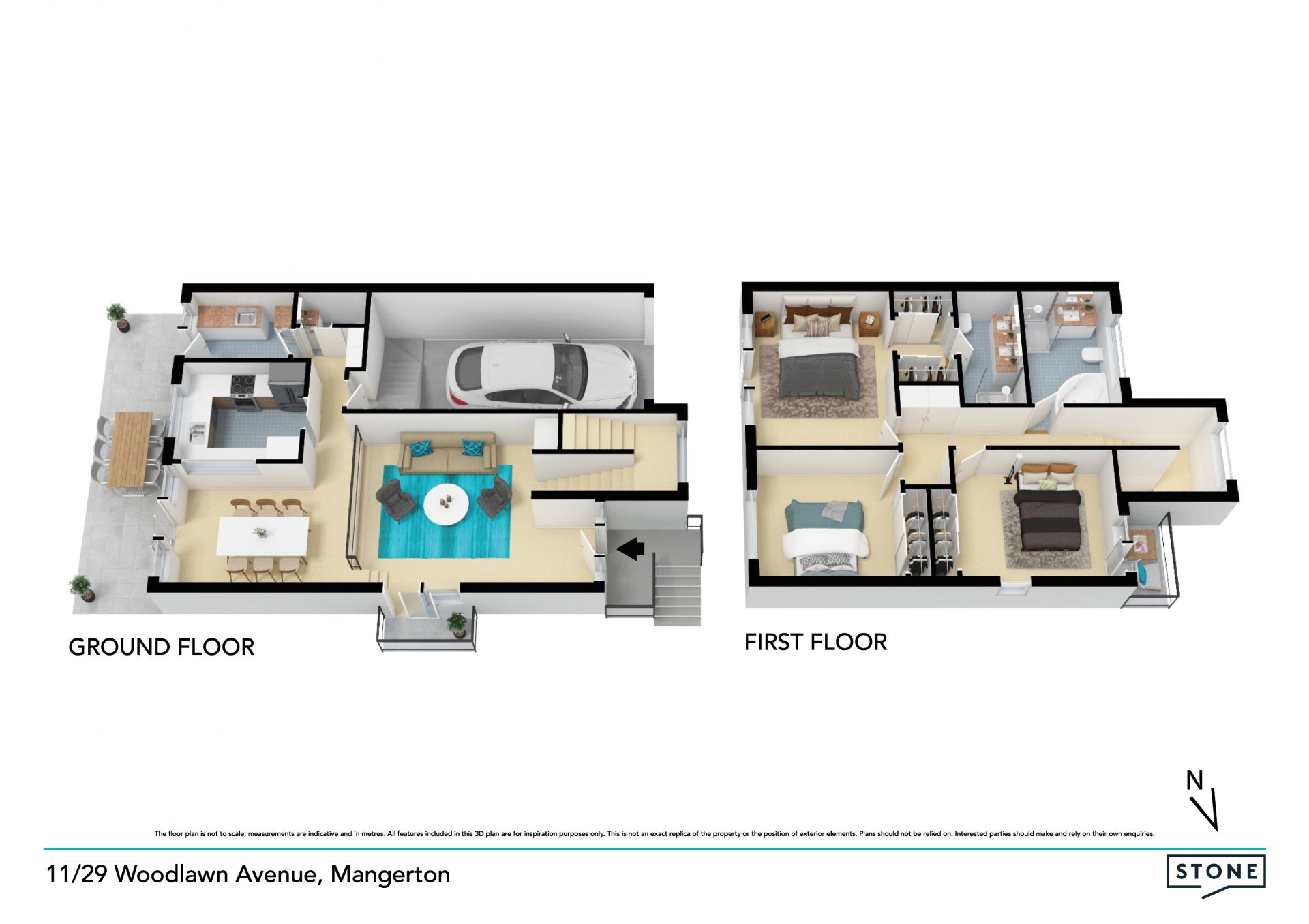 Impeccably presented townhouse in sought after location