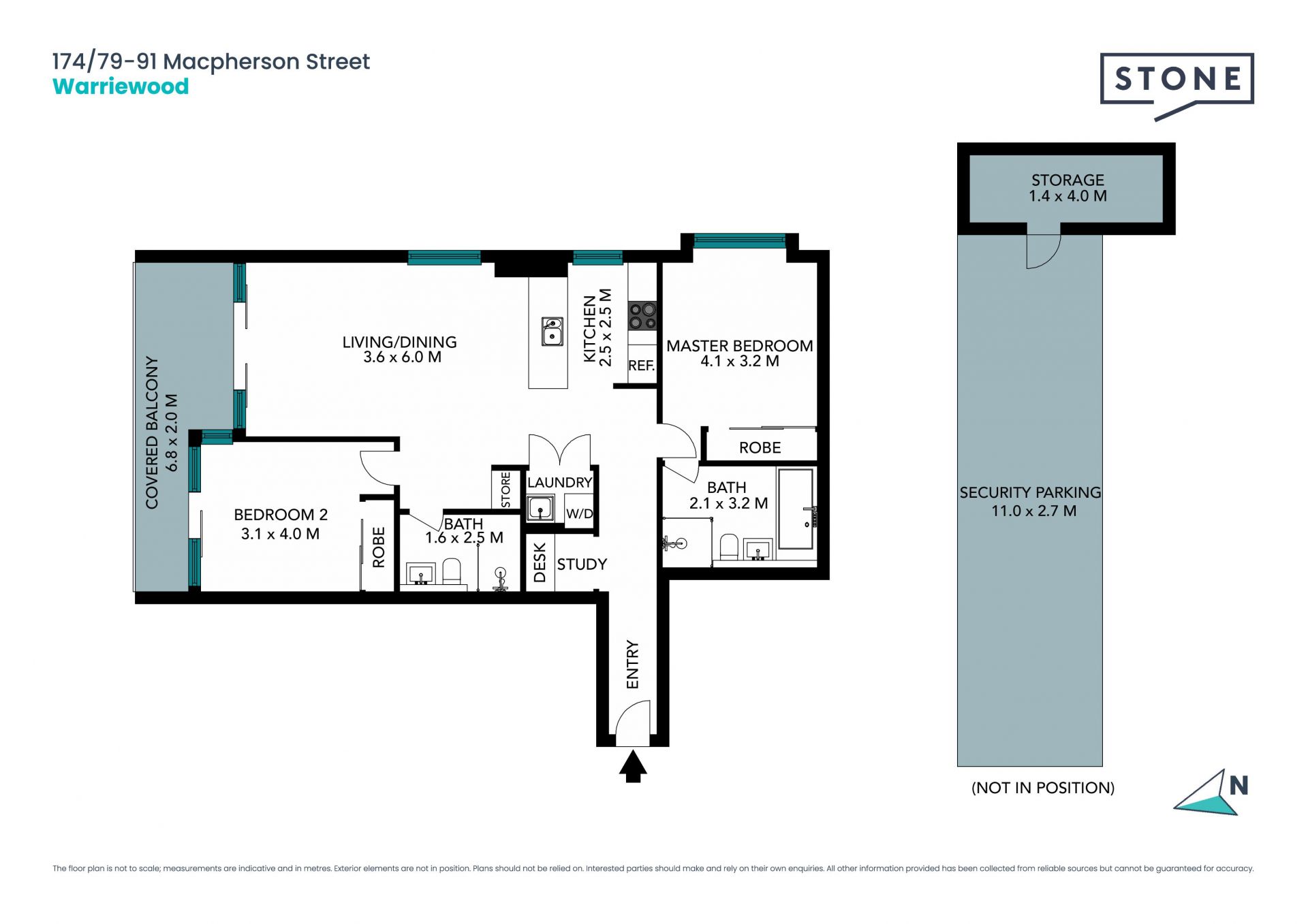 Premium North facing apartment offering comfort & convenience