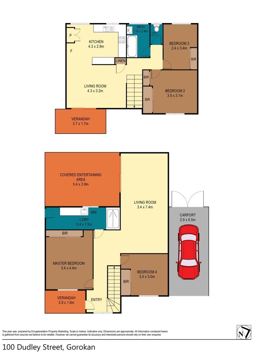 Easy living family home with backyard