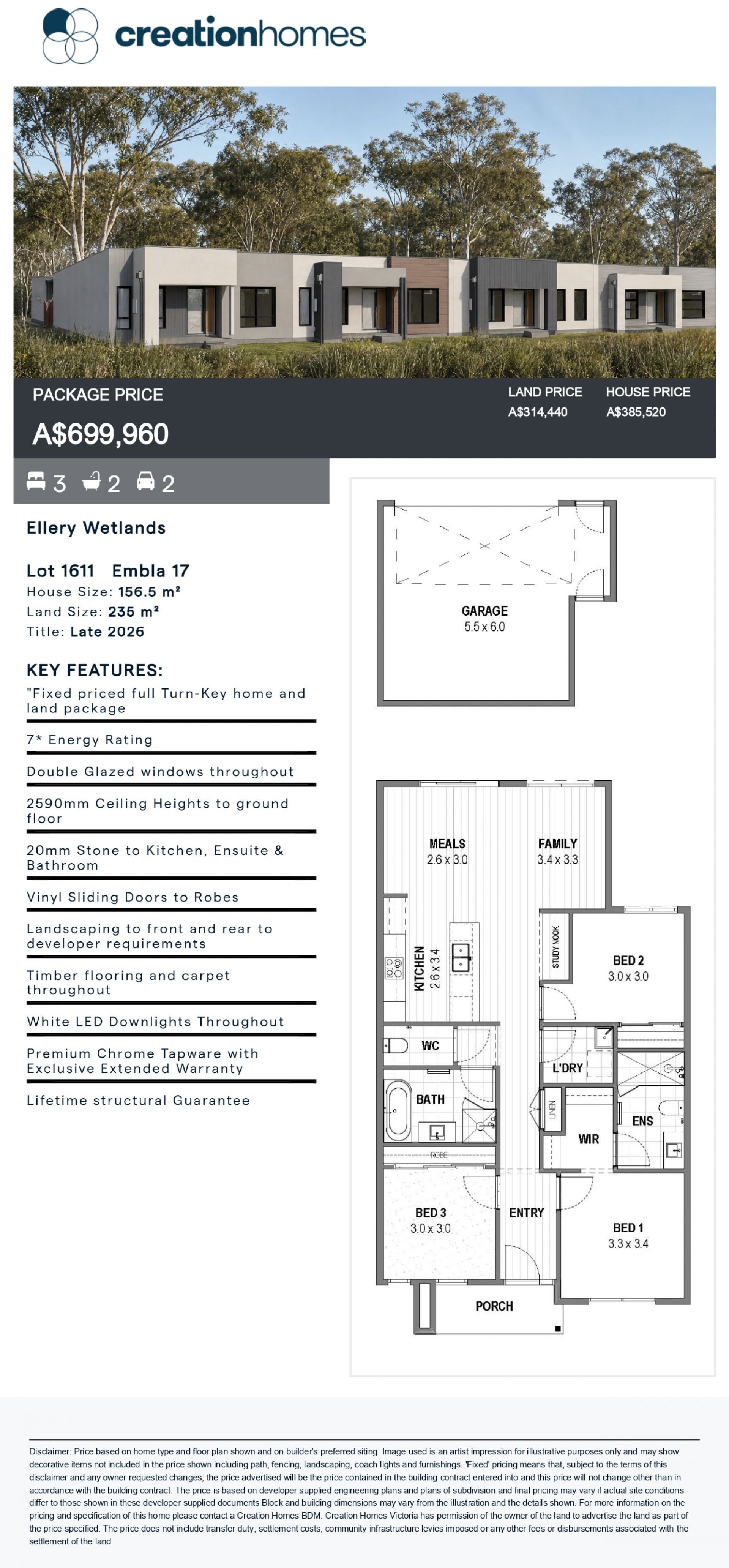 A Turn-Key Lifestyle Beside The Wetlands