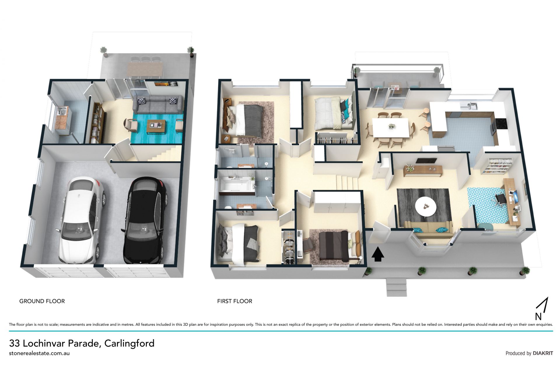 Beautifully appointed family home in quiet setting