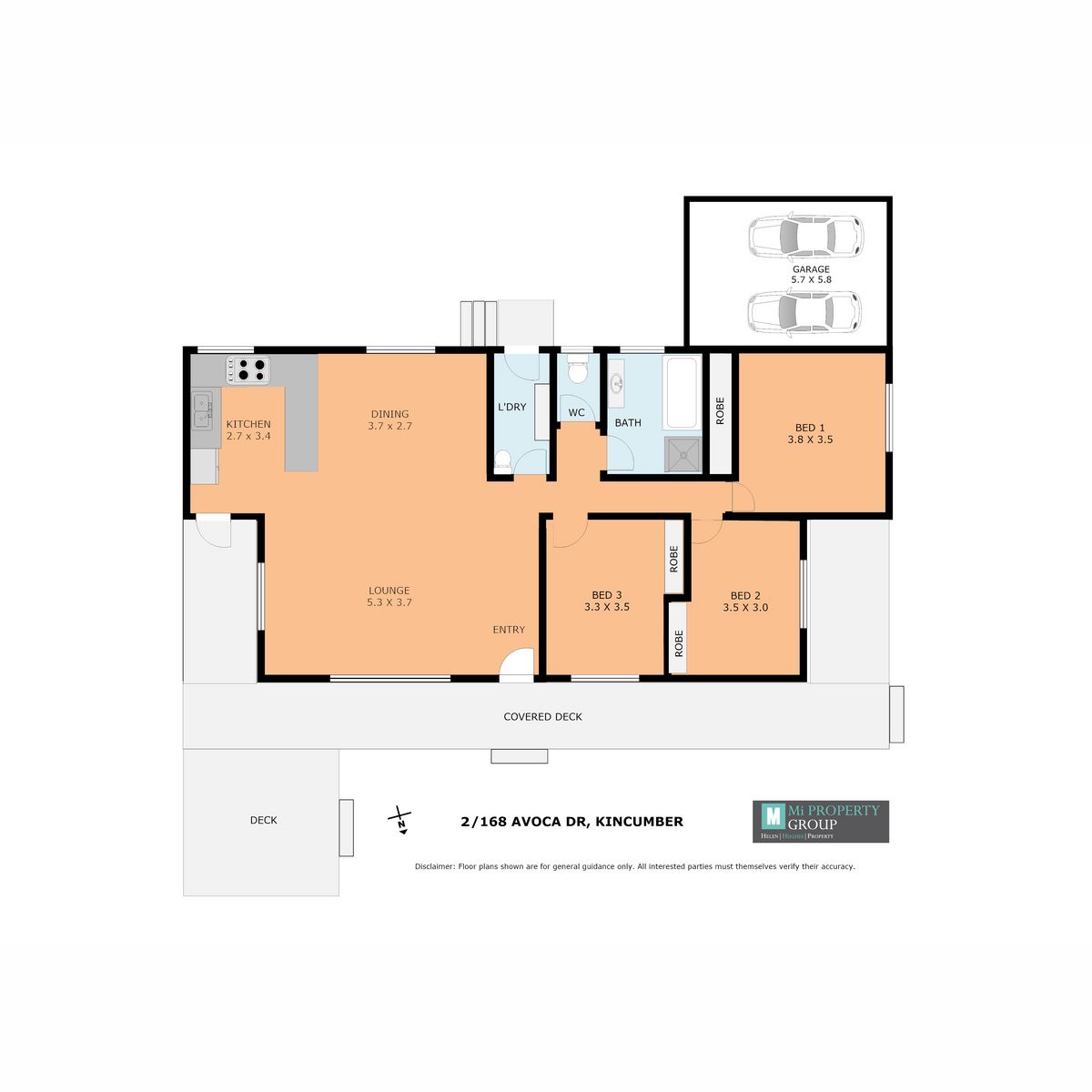 Modern Single Level Home with Sunny Aspect