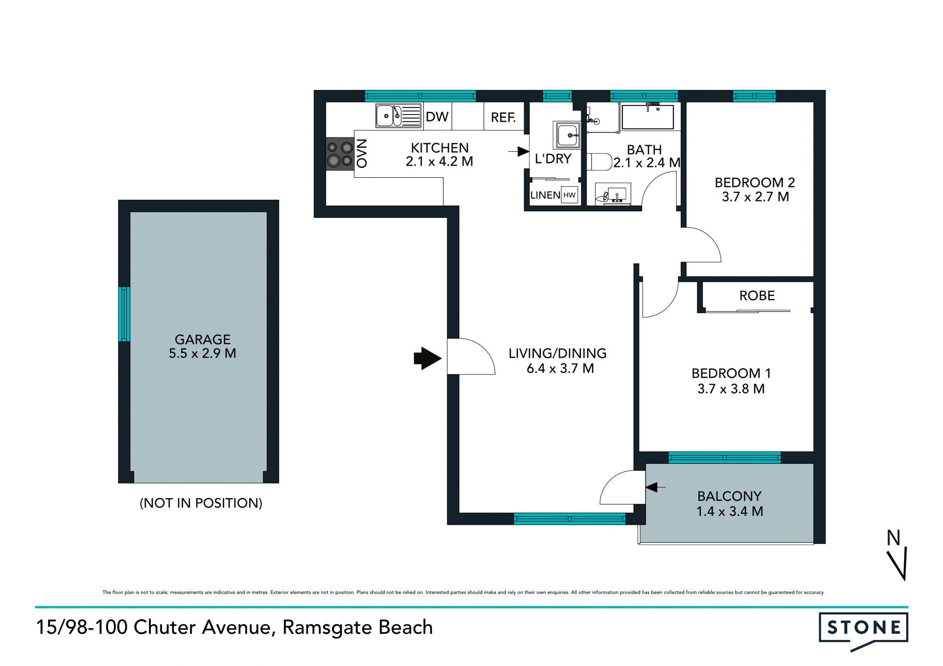 Immaculately Presented Apartment Footsteps To The Beach