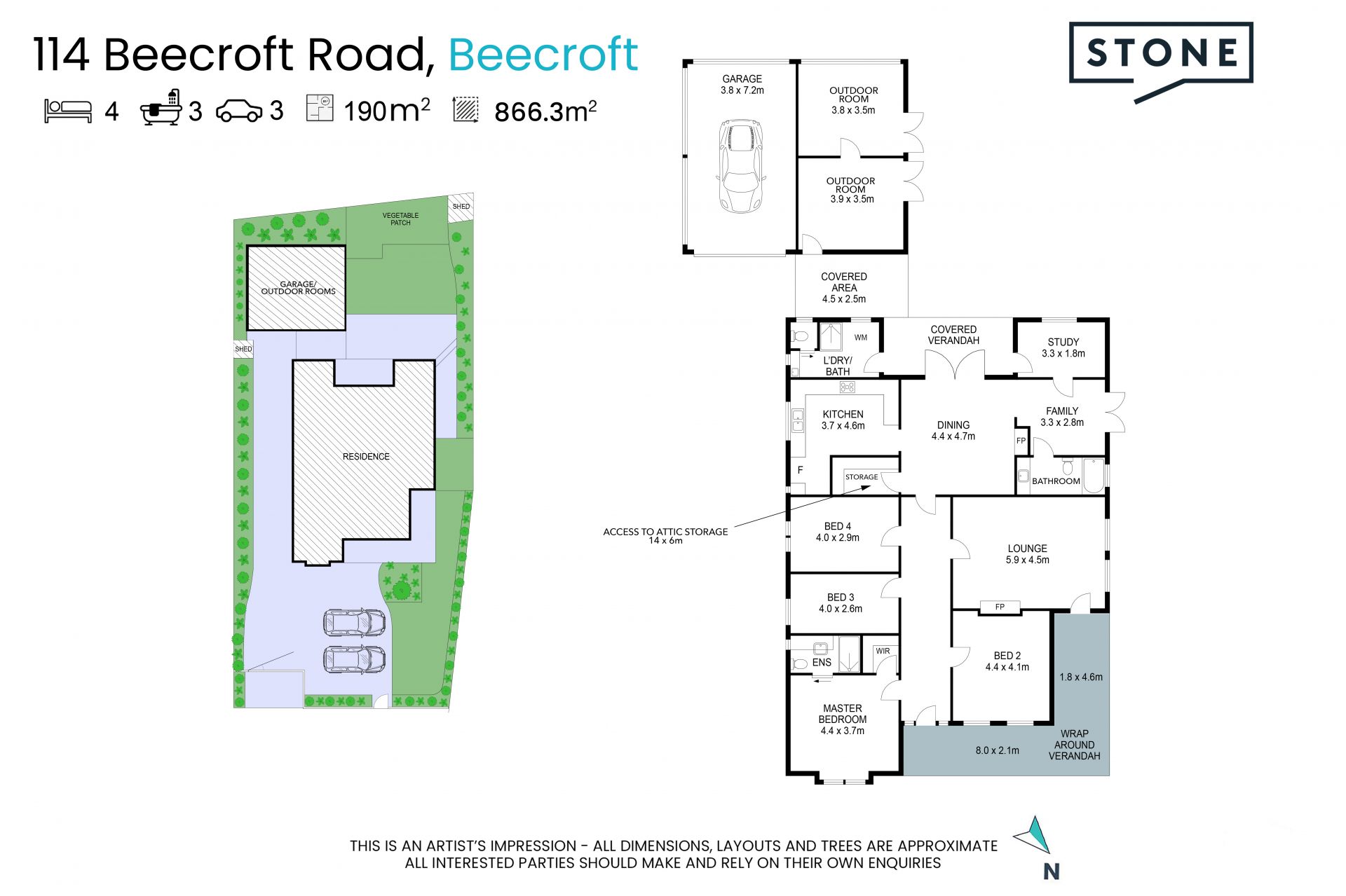 Double Brick Federation home within Beecroft Primary Catchment