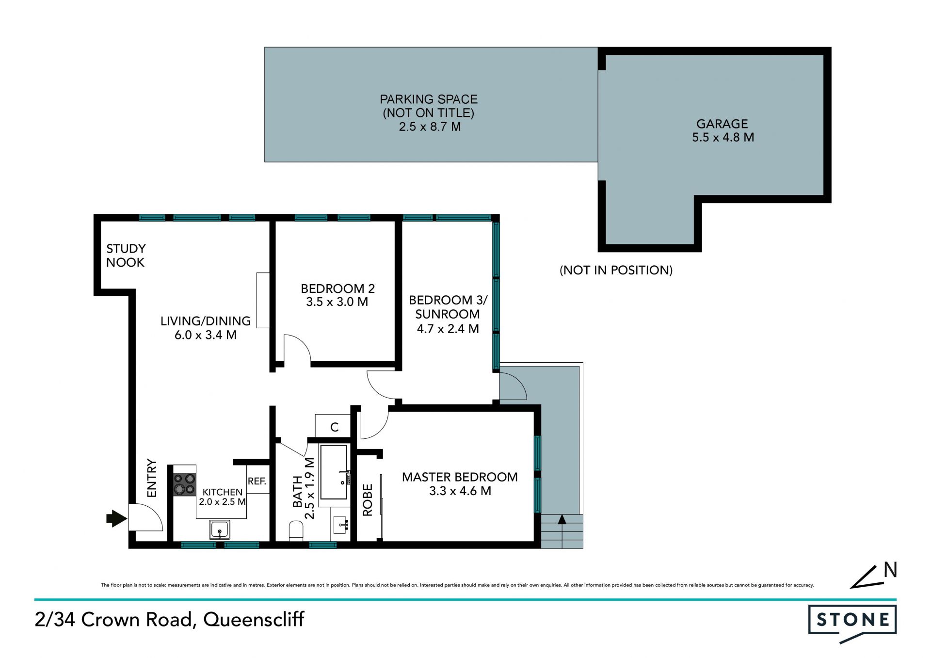 Amazing space in prime beachside lifestyle address