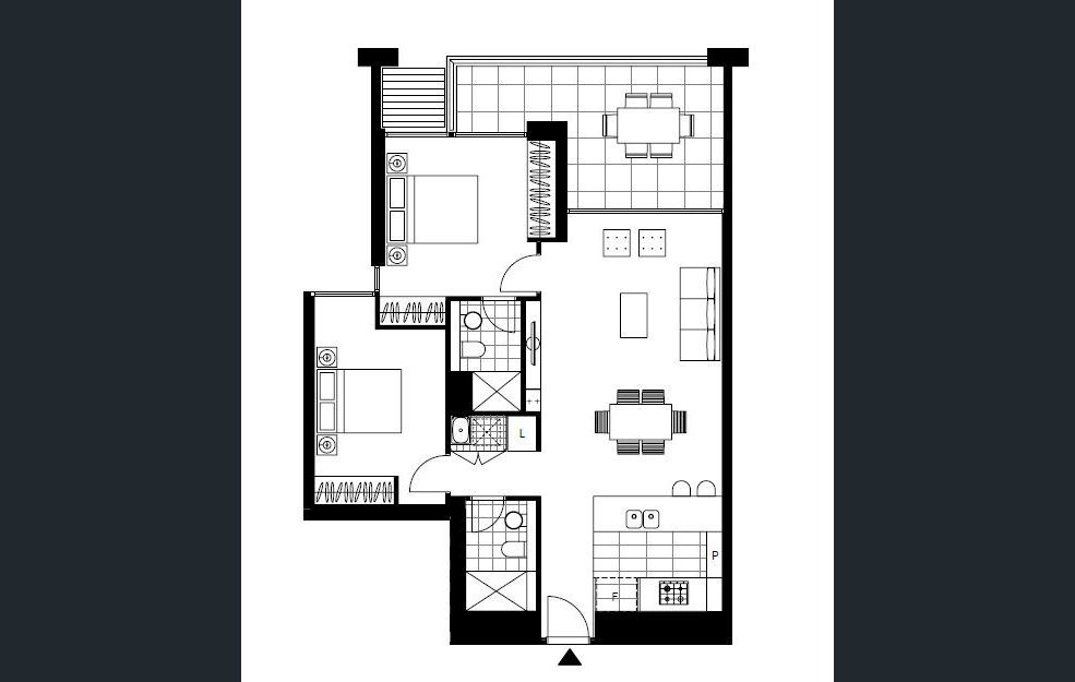 GREAT LOCATION SUPER CONVENIENCE 2 BEDROOMS at GREEN SQUARE - FREE ONE WEEK RENT