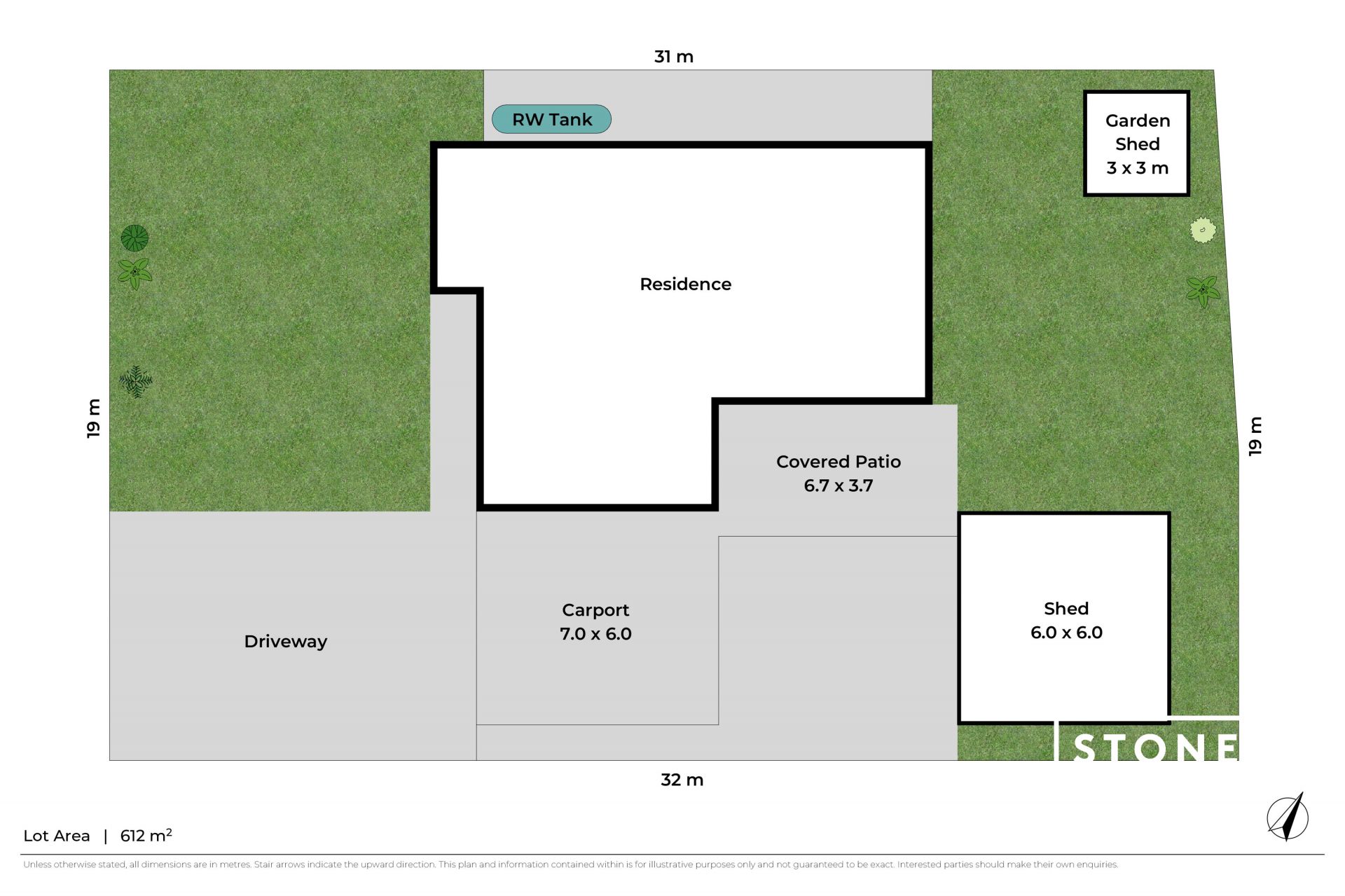 PLENTY OF SPACE, PLUS SIDE ACCESS TO DOUBLE SHED