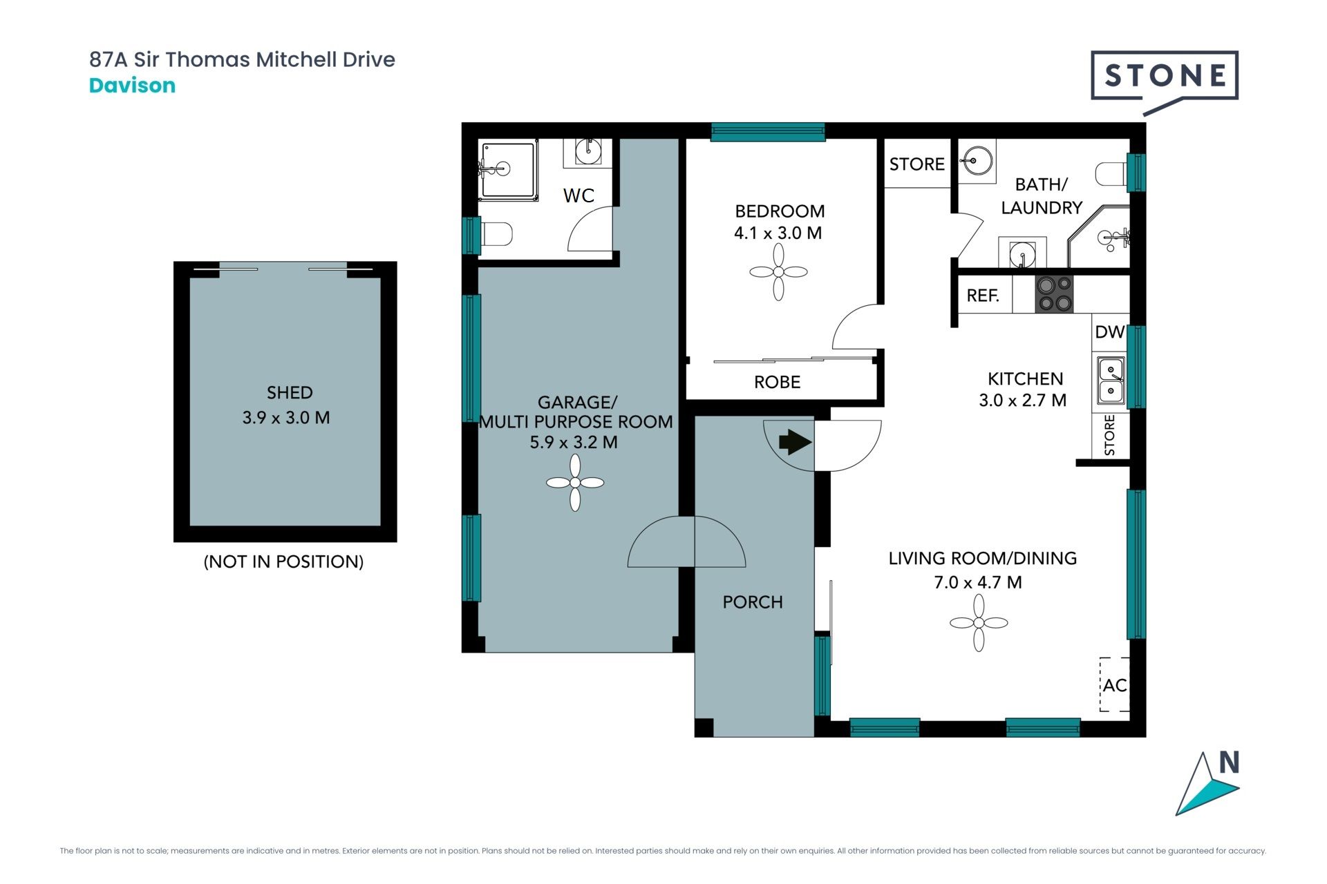 Private Sun-filled Villa (enter via 16 Govett Place)