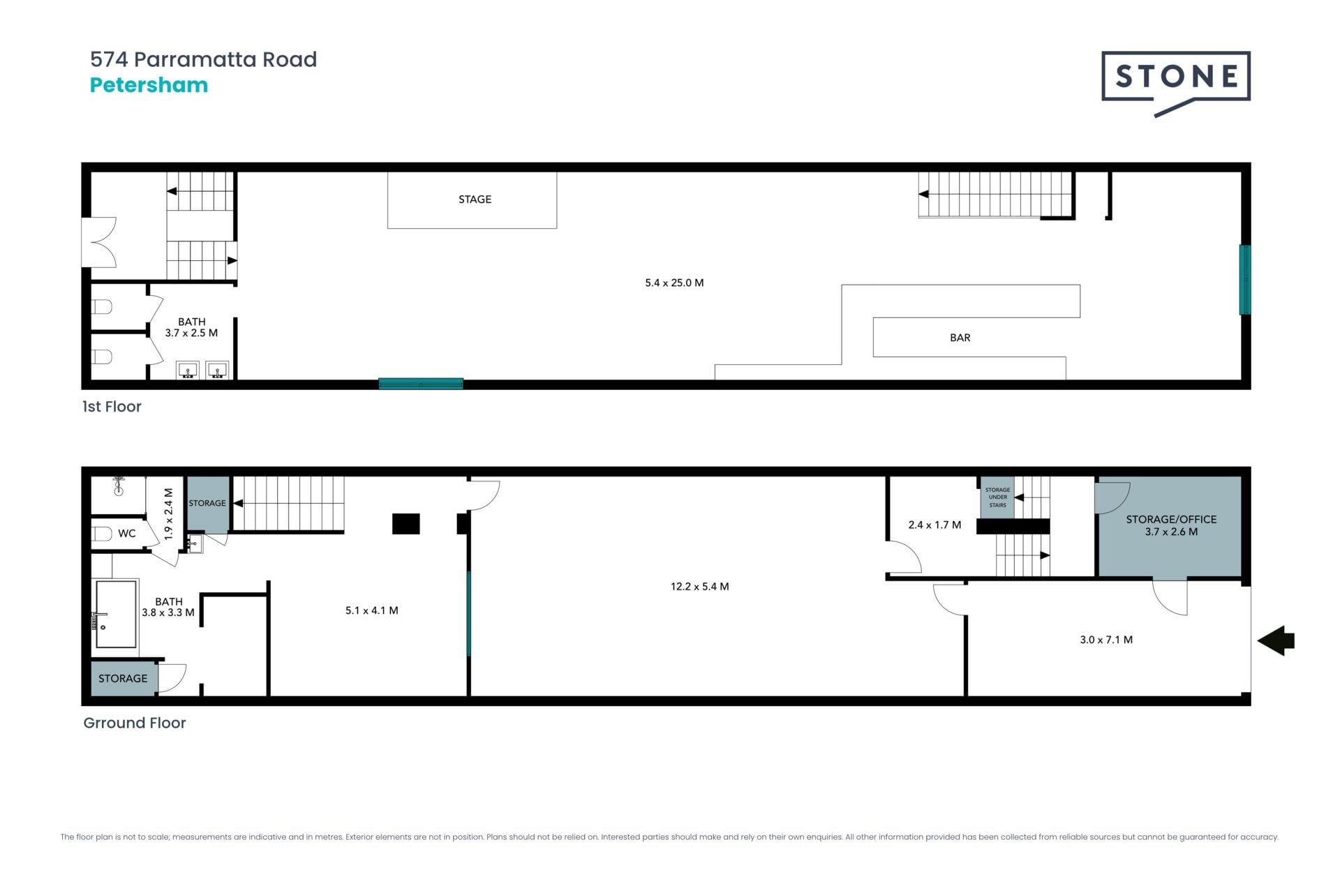 Two level freestanding building with great exposure