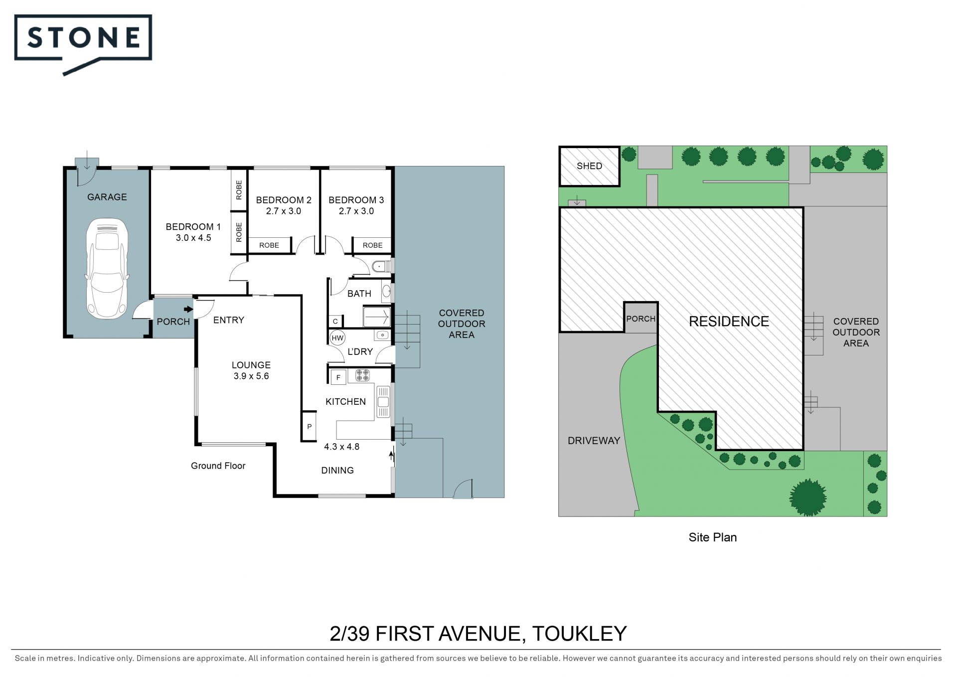 Coastal trendy duplex