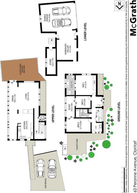 Premier position and panoramic water views