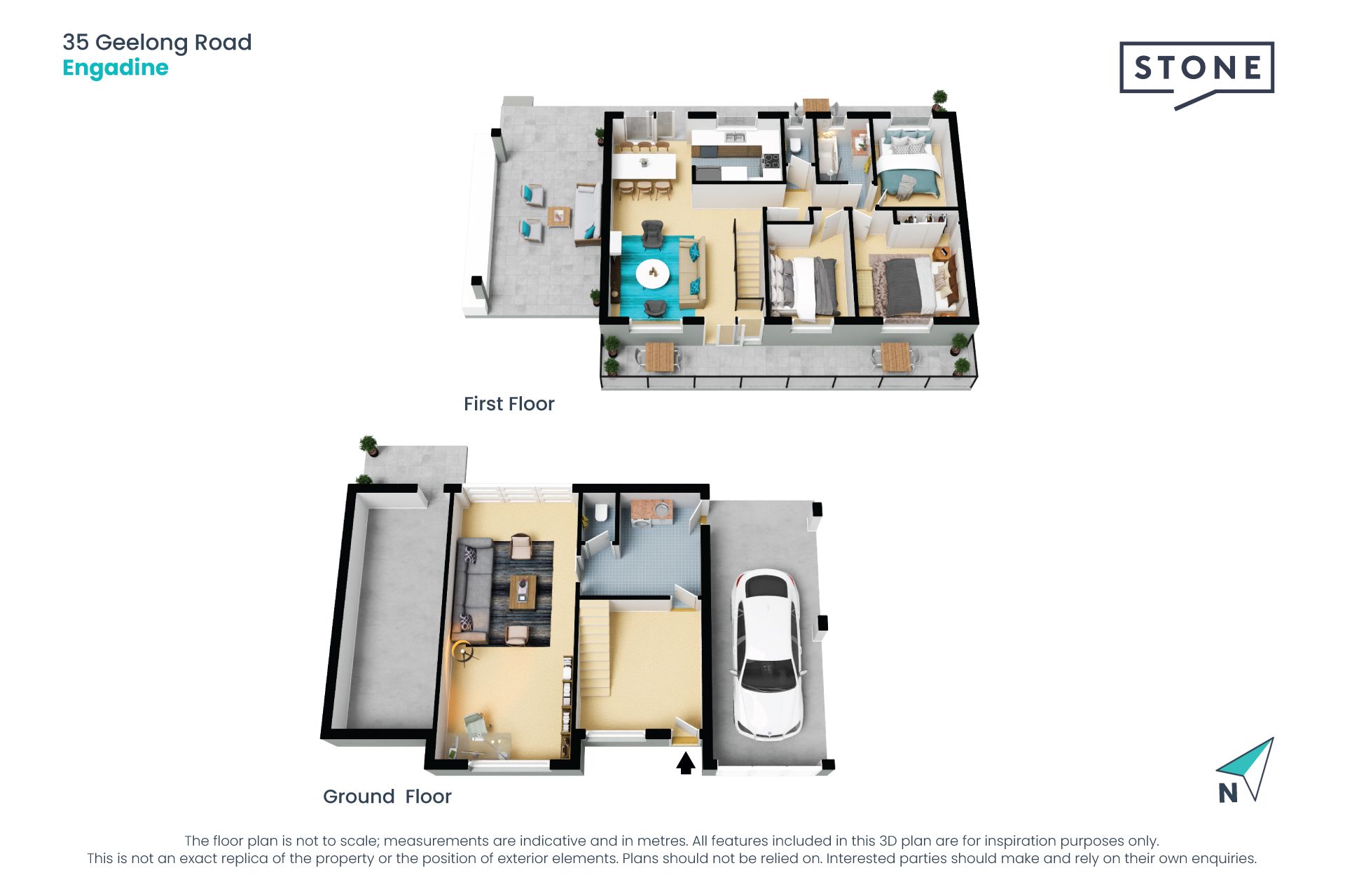 Generous corner block and relaxed family living