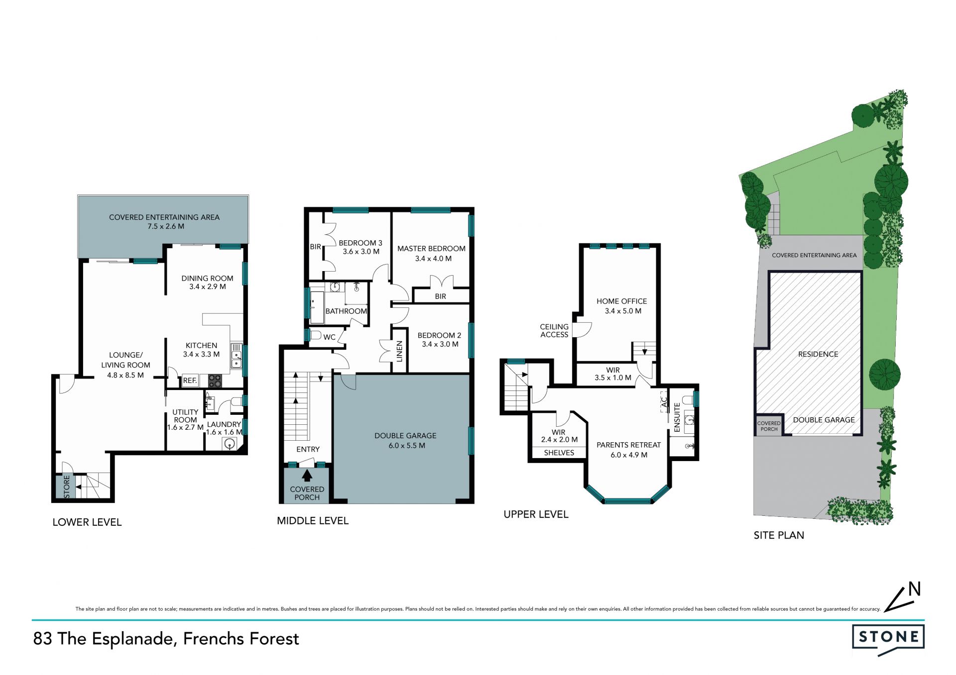 Extensive family home in quiet position with valley views