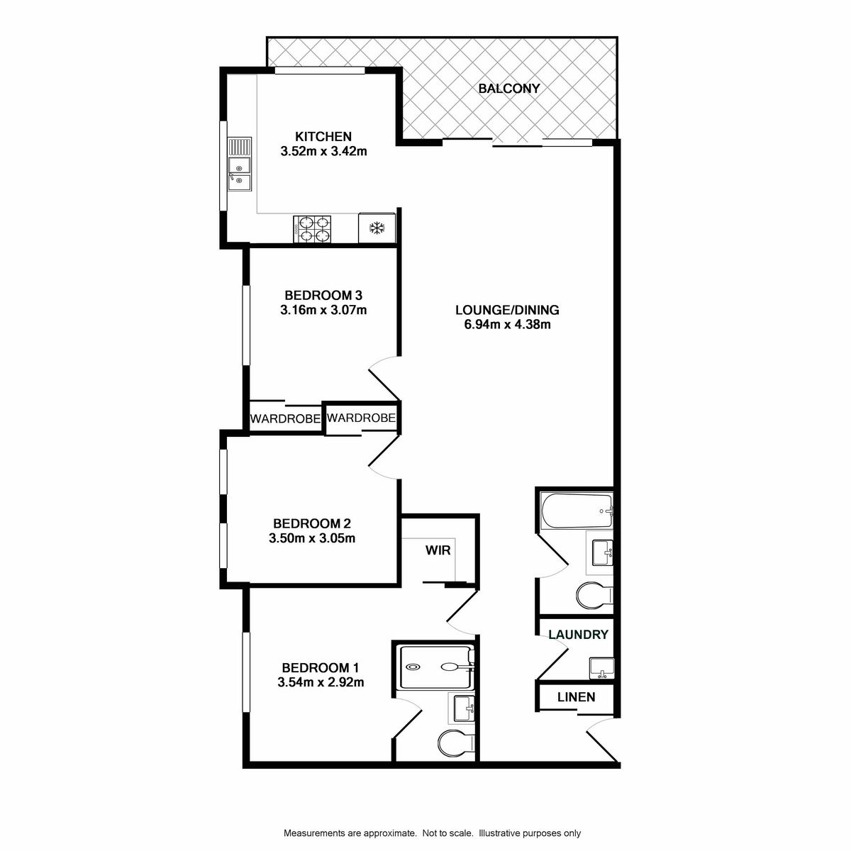 North Easterly Aspect Apartment