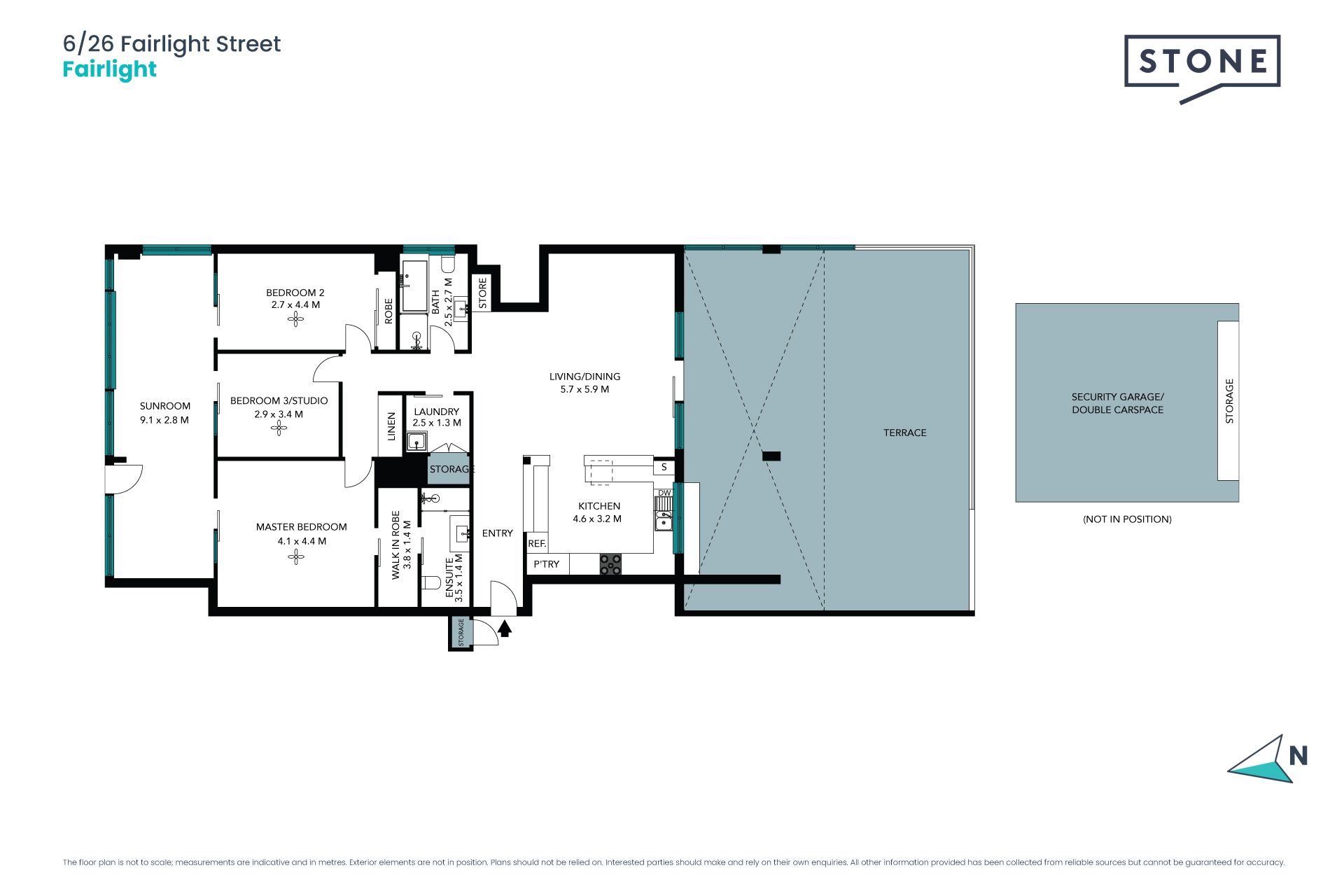 Impressive house-like apartment