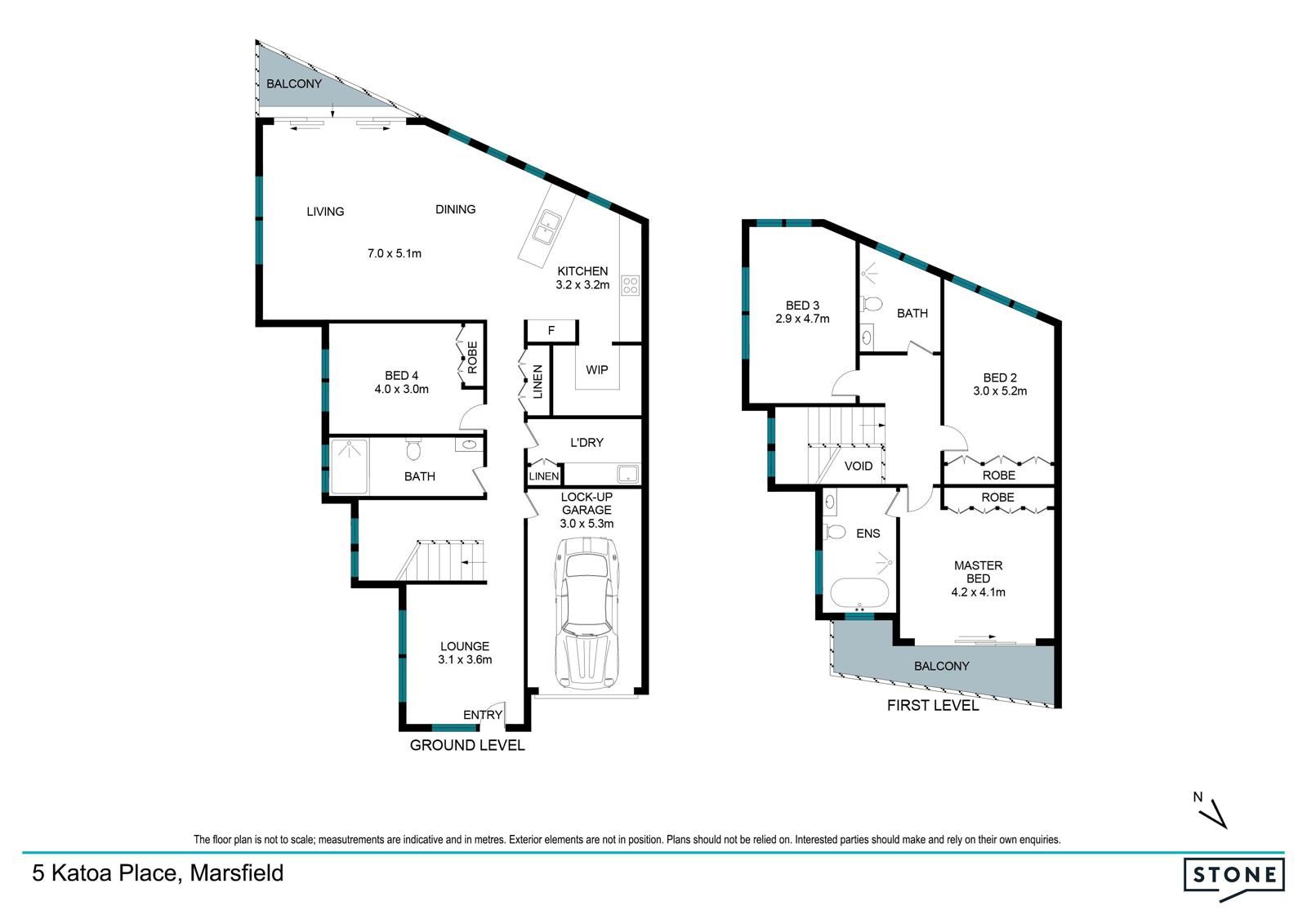 Brand New Full Brick Duplex in Prime Location !!!