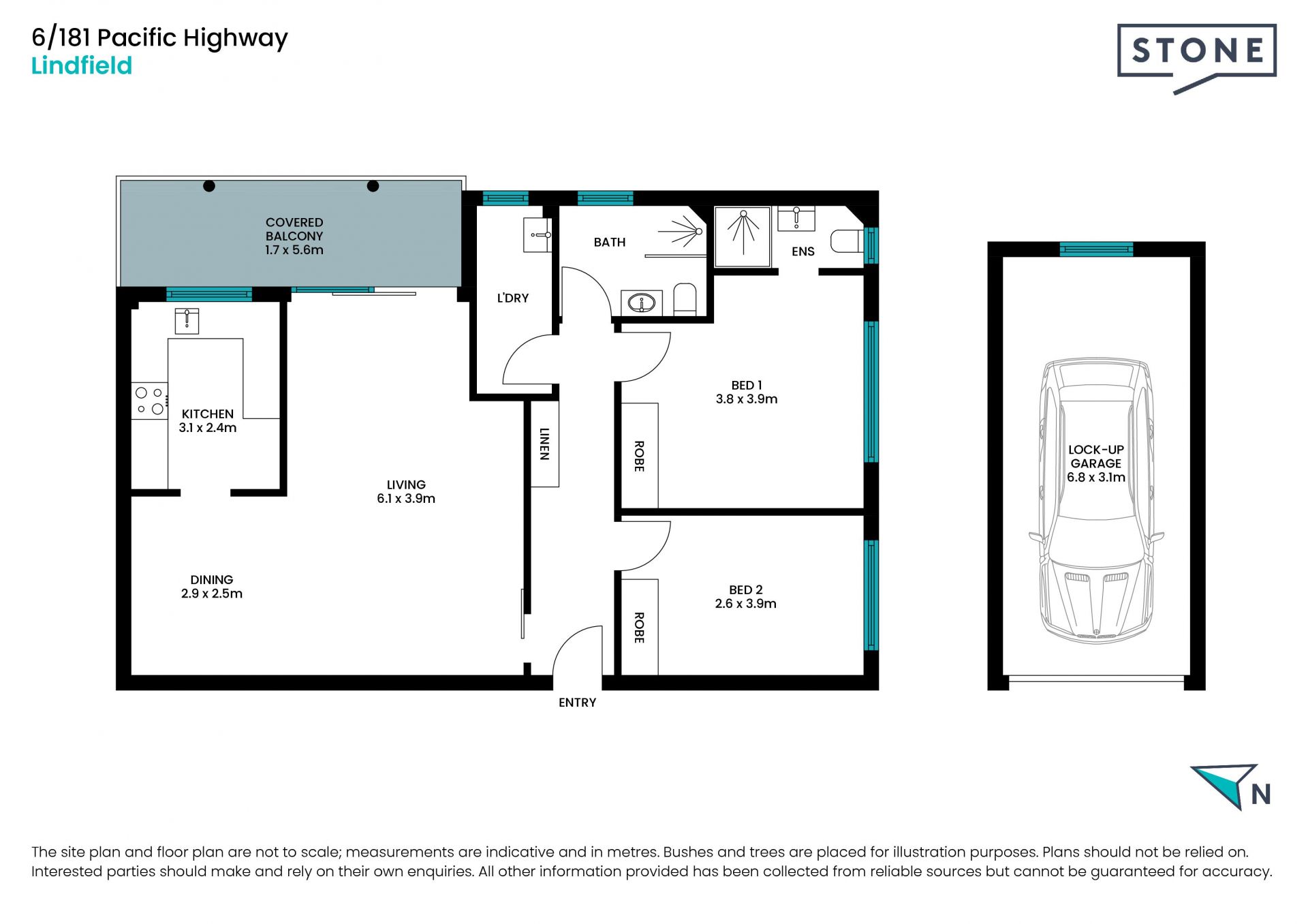 Renovated and ready to enjoy with only 650m to rail