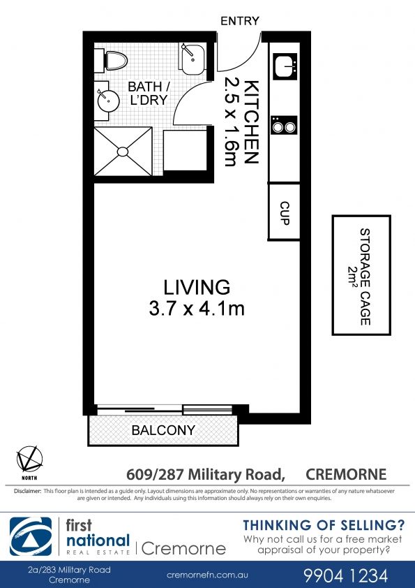 Sensational Studio with Unobstructed Views