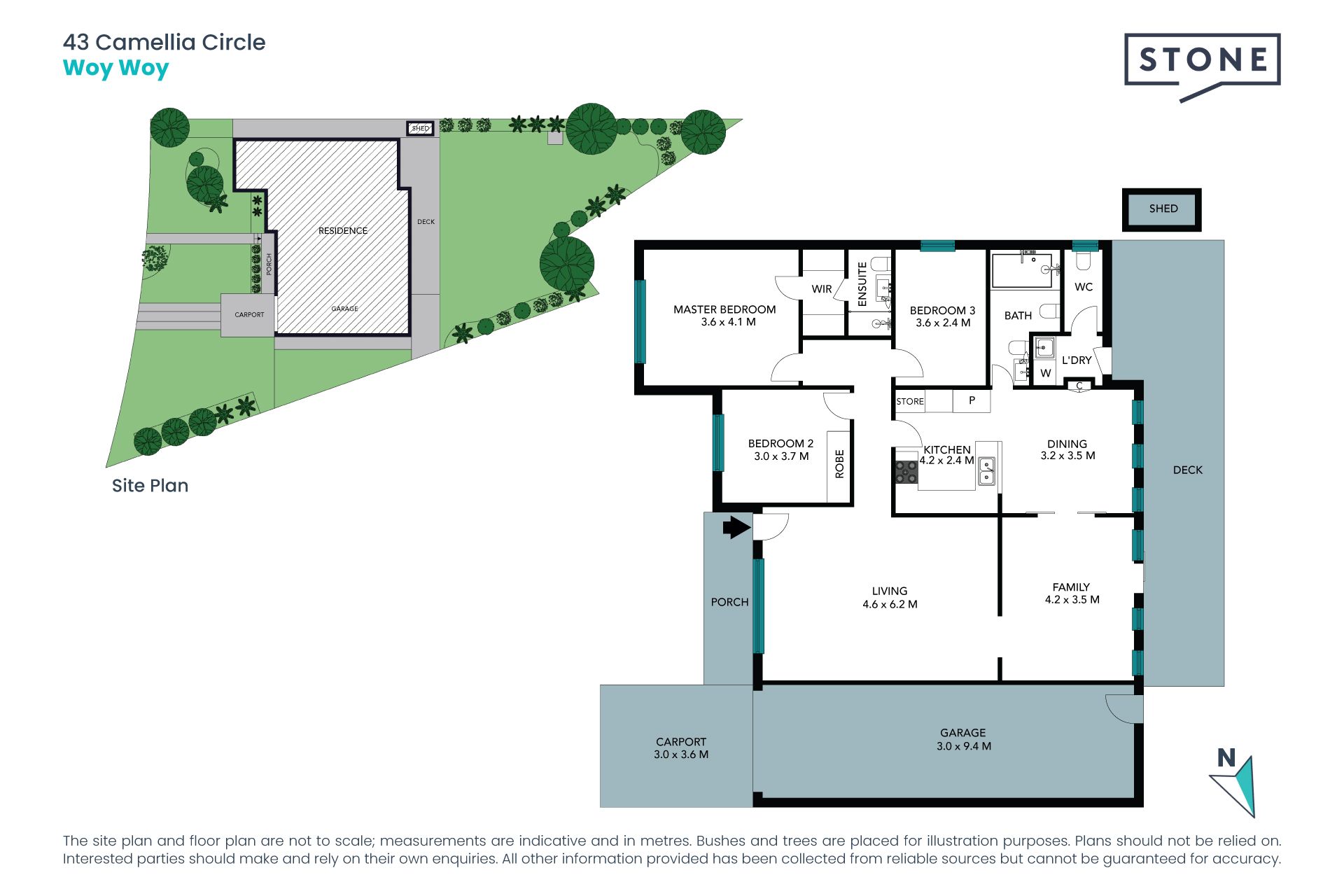 Family home, big backyard