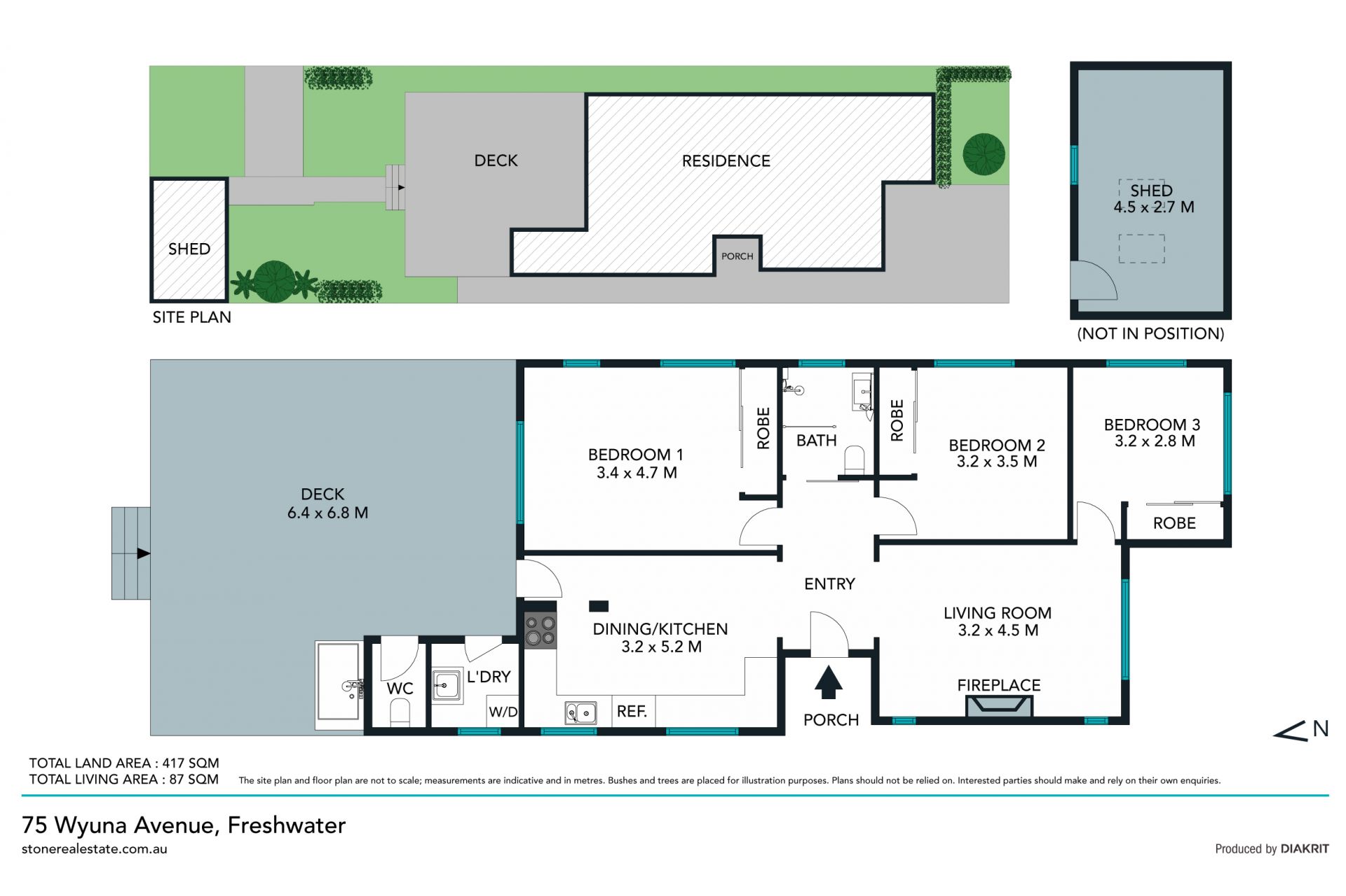 Stylish family living on North facing prime land