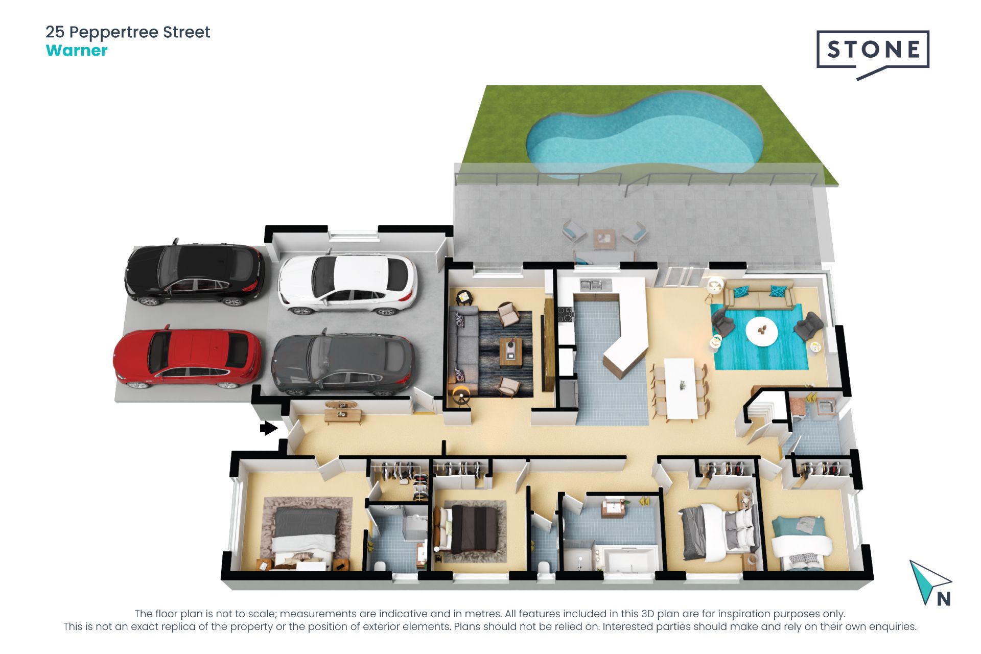 Family Home plus Outdoor Living
