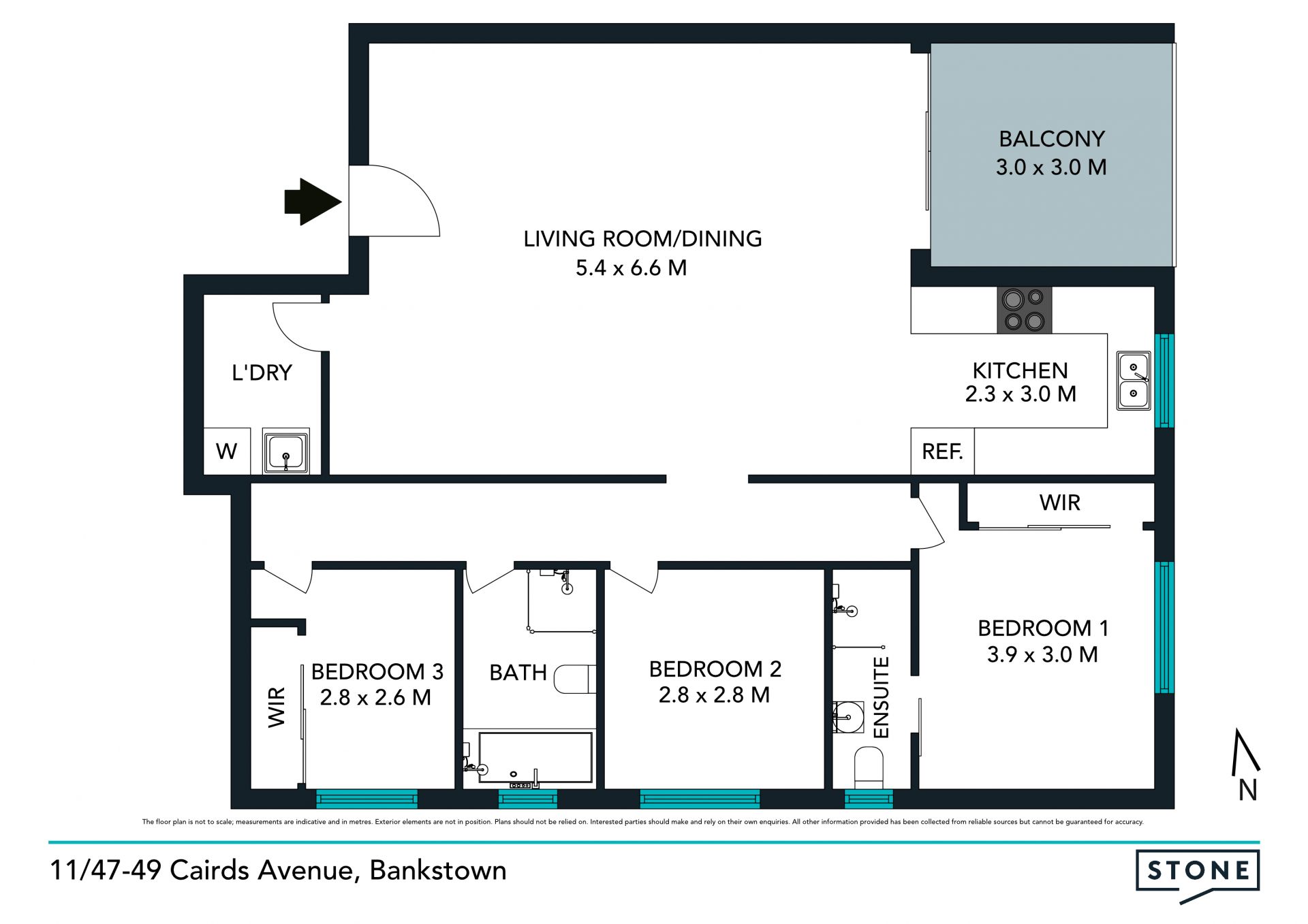 Oversized apartment in a conveniant location