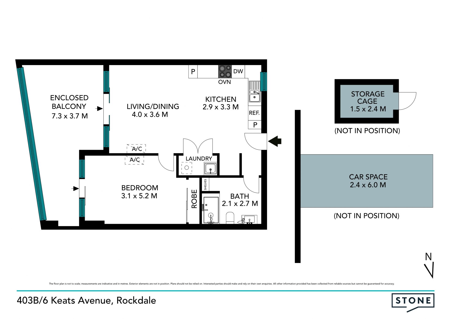 Modern 1 Bedroom Unit