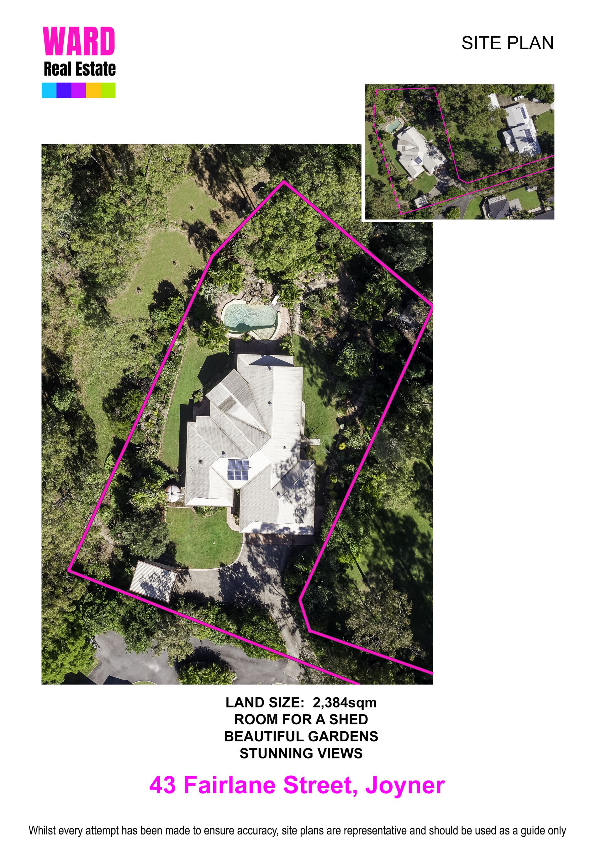 STUNNINGLY DESIGNED HOME ON A PRIVATE HALF ACRE