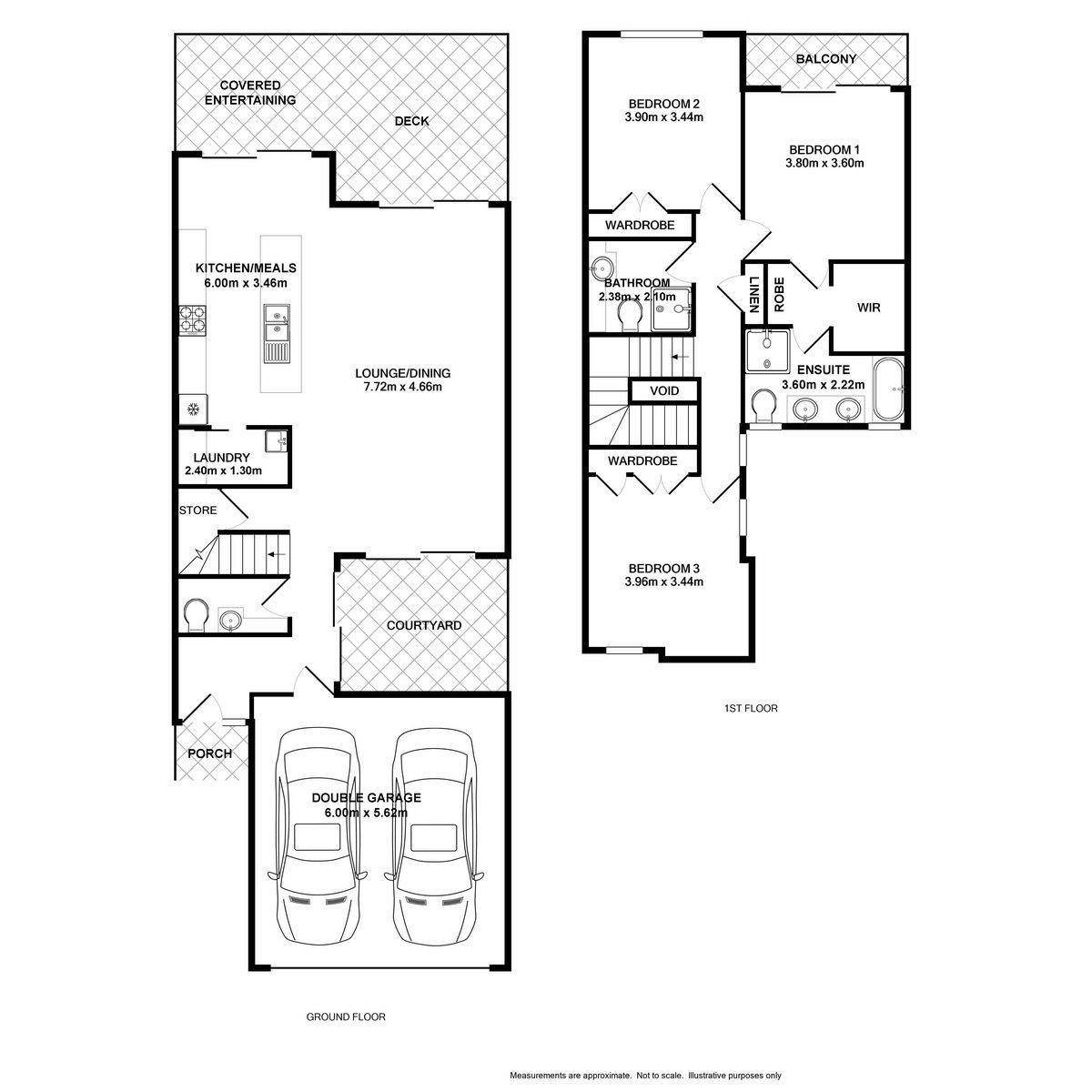Three Bedroom Terrace Home