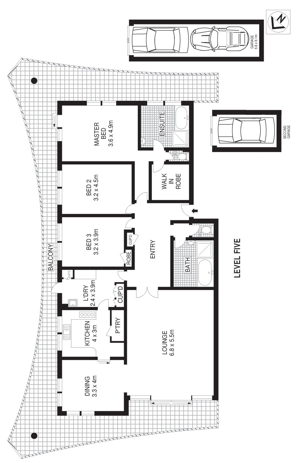 Offers a generous 306sqm on title