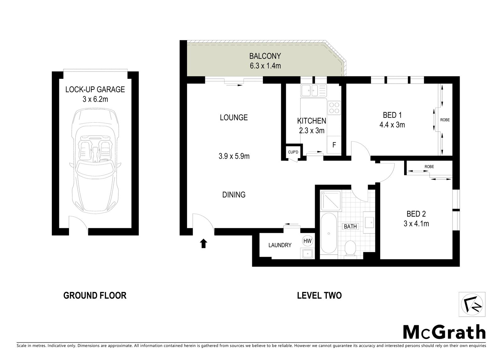 Attractive apartment in desirable riverside pocket