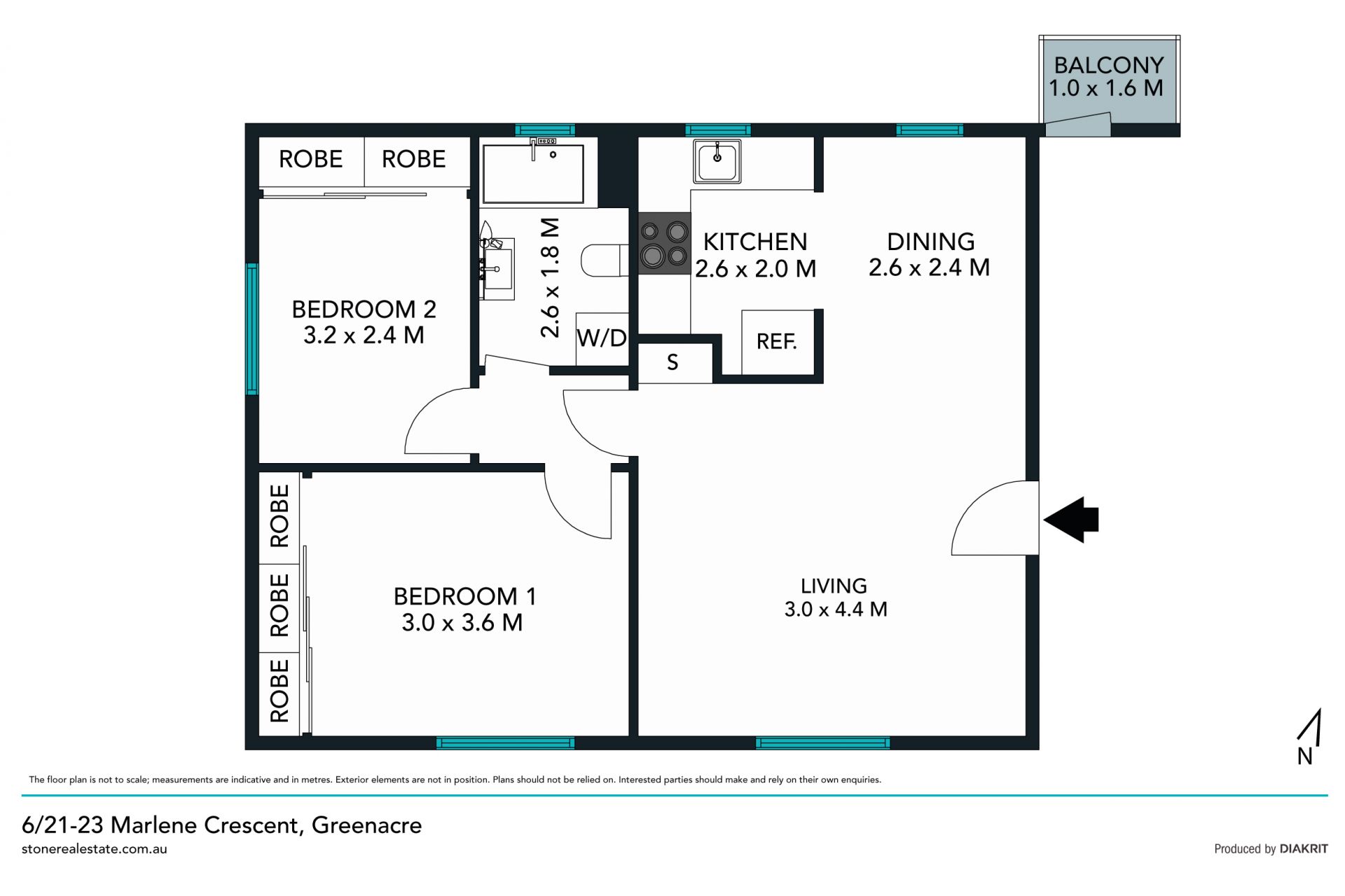 Open plan and warmly inviting top floor apartment