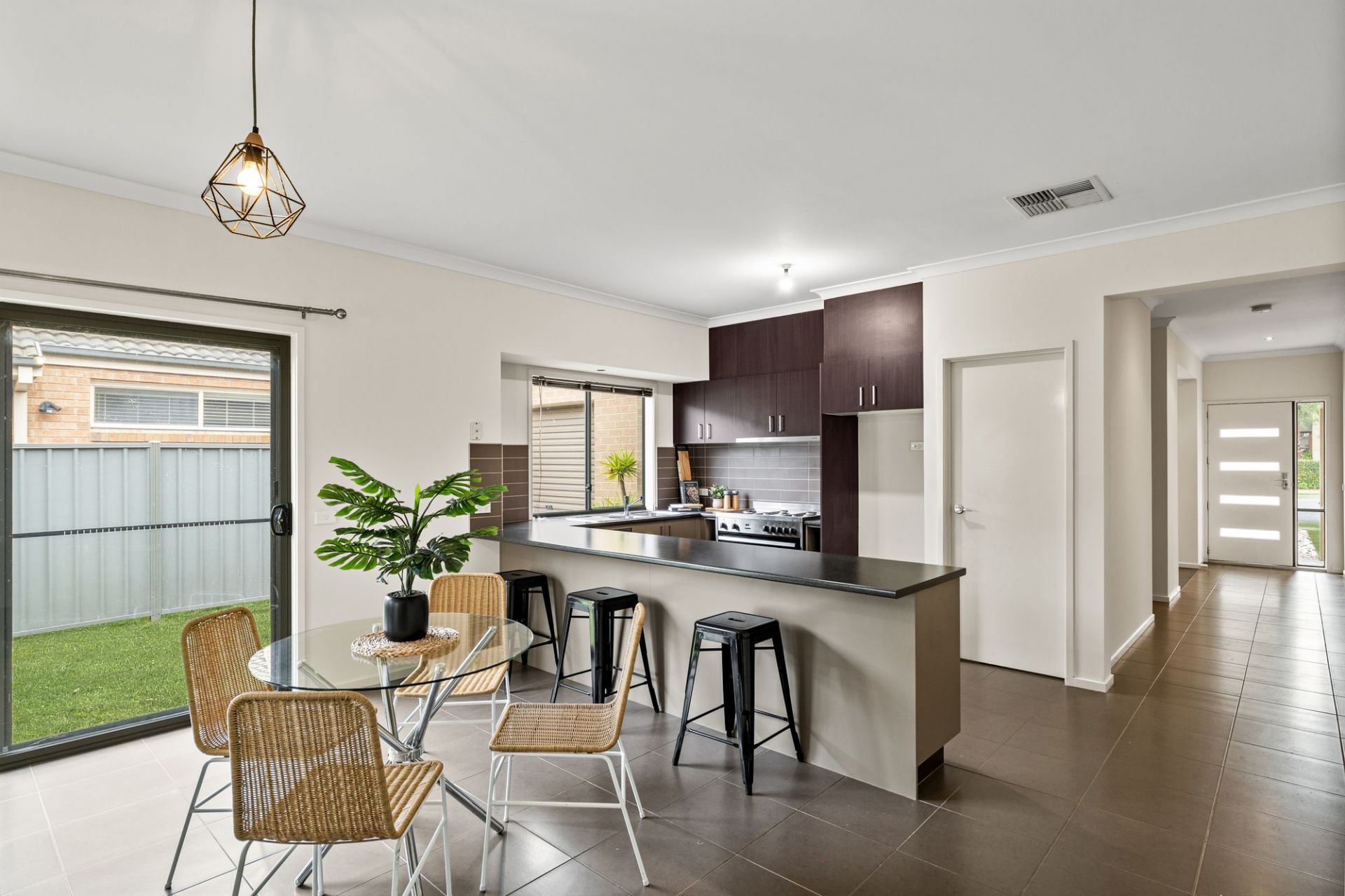 Modern Family Living with a Study, Large Deck, and Generous Backyard