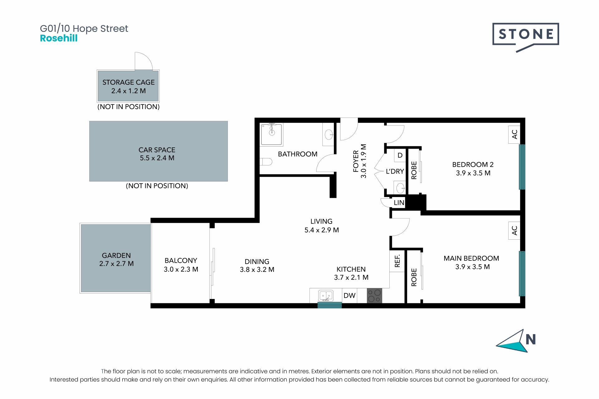 North-Facing Ground Floor Living with Private Courtyard