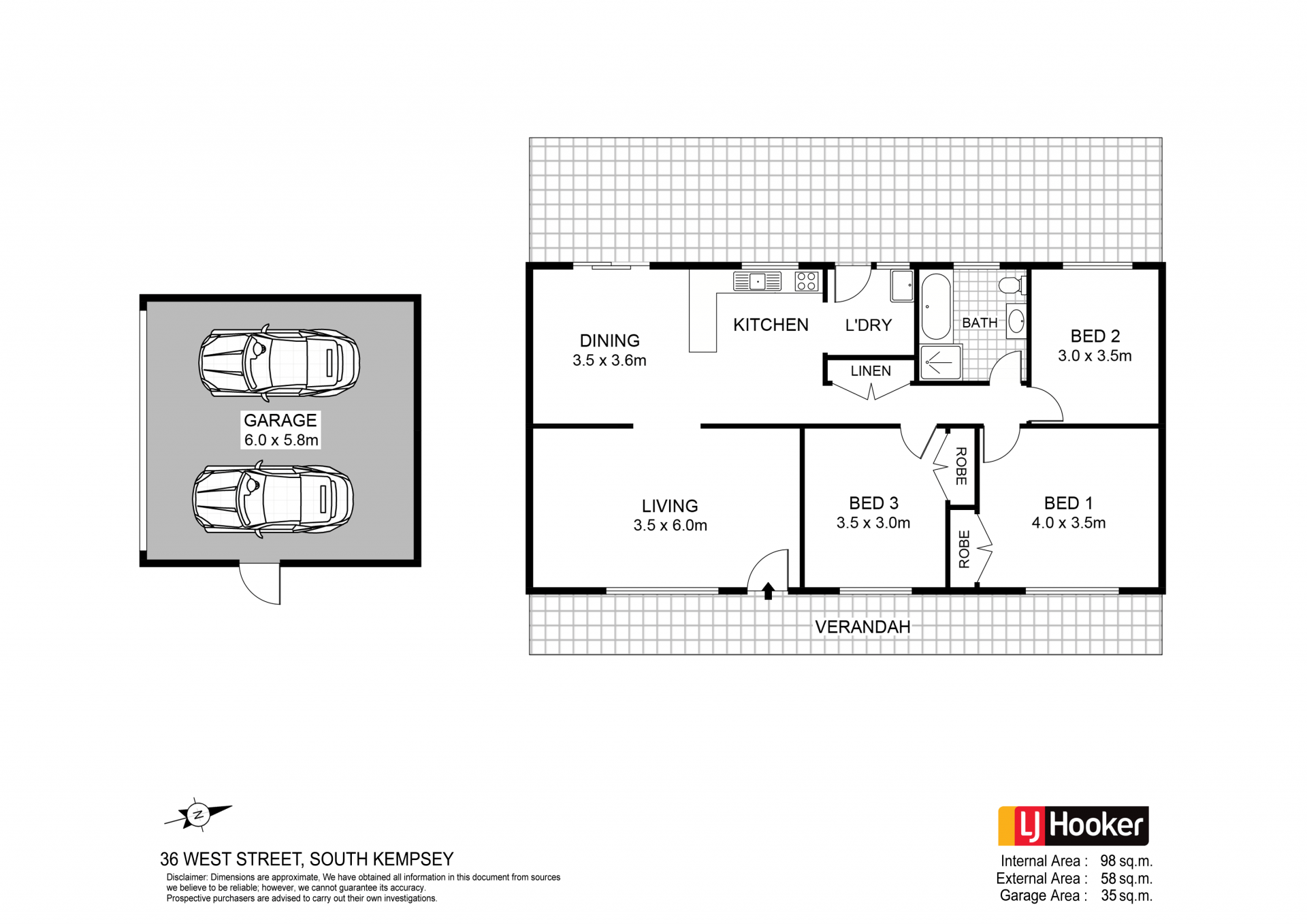 Investment Opportunity - 3 Bedroom Home with Double Garage