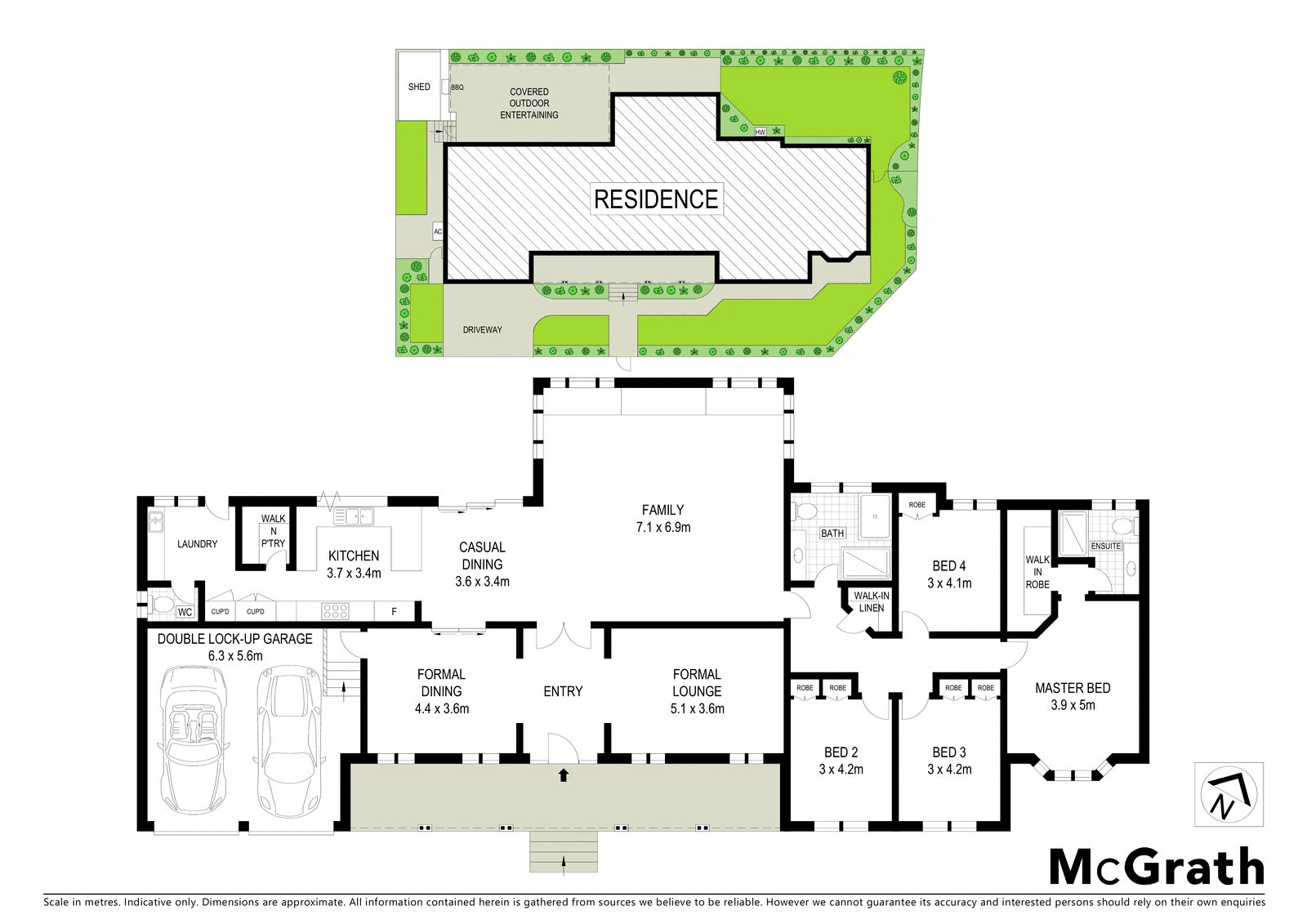 Sensational one level entertainer on large corner block