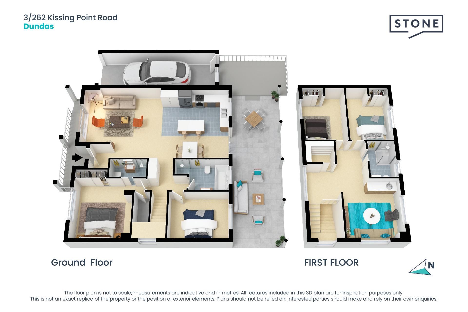 Stunning Renovated Townhouse in a Quiet, Convenient Location