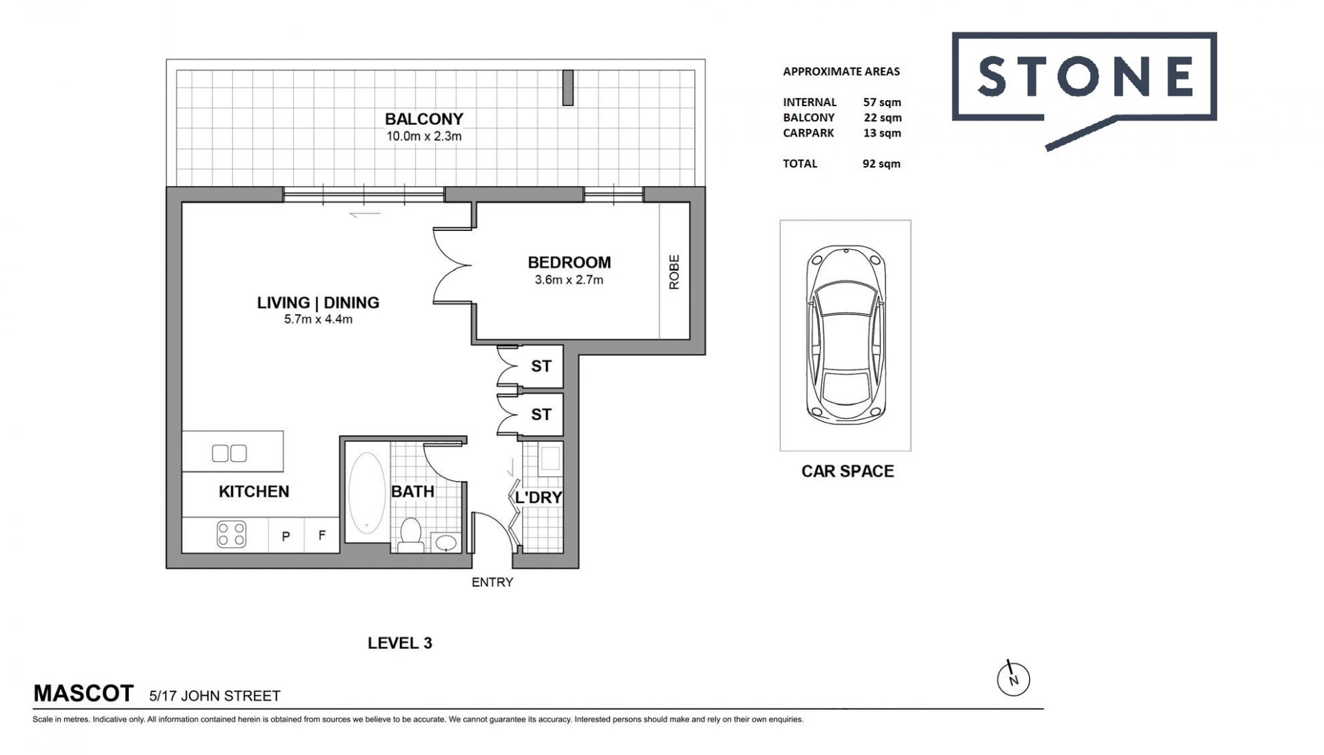 FURNISHED - Charming North-Facing 1-Bedroom Apartment in Prime Mascot Location