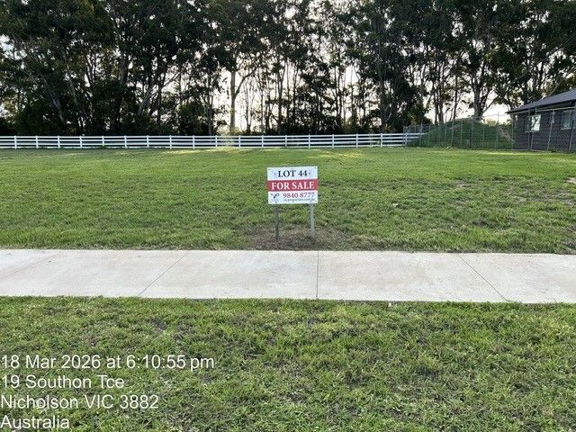 Lot 44/21 Southon Terrace, Nicholson VIC 3882