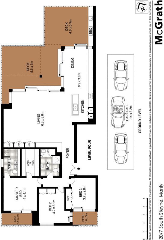 World class sub penthouse opposite the beach