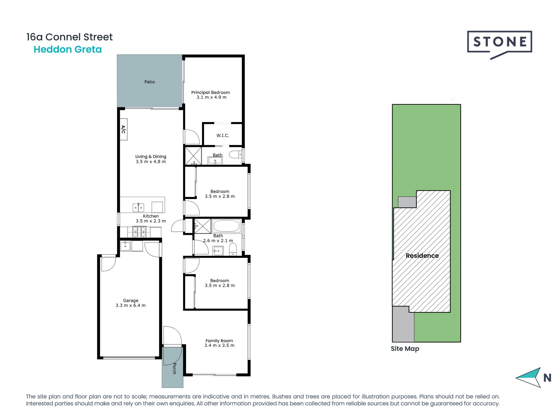 Sophisticated and modern multi-living brick duplex