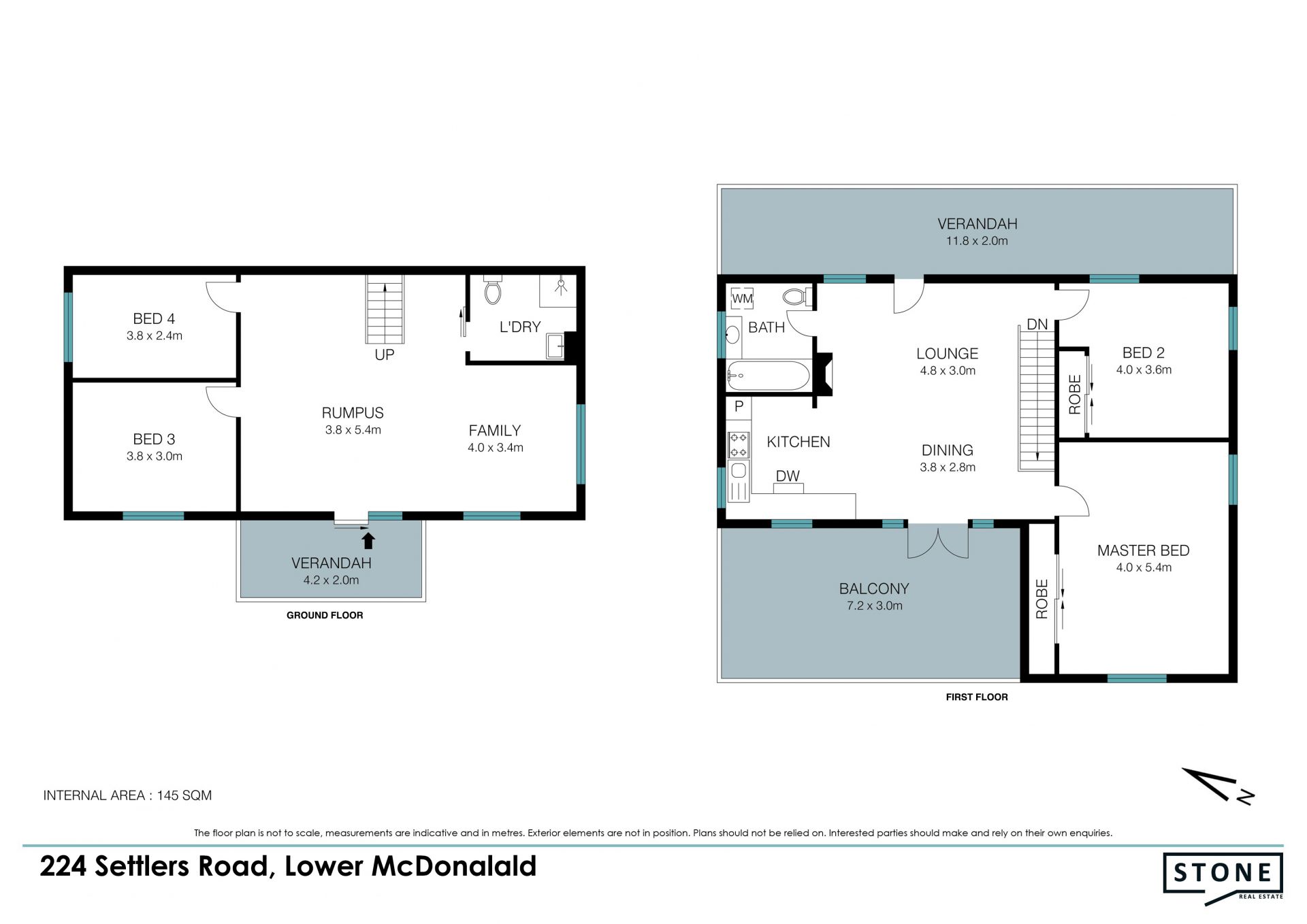 Spacious 4 Bedroom Home