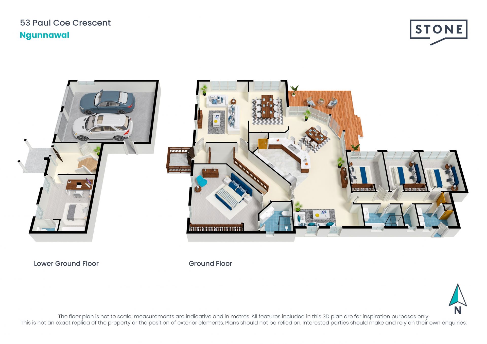 Spacious and light-filled 350.49 sqm, 5-bedroom home.