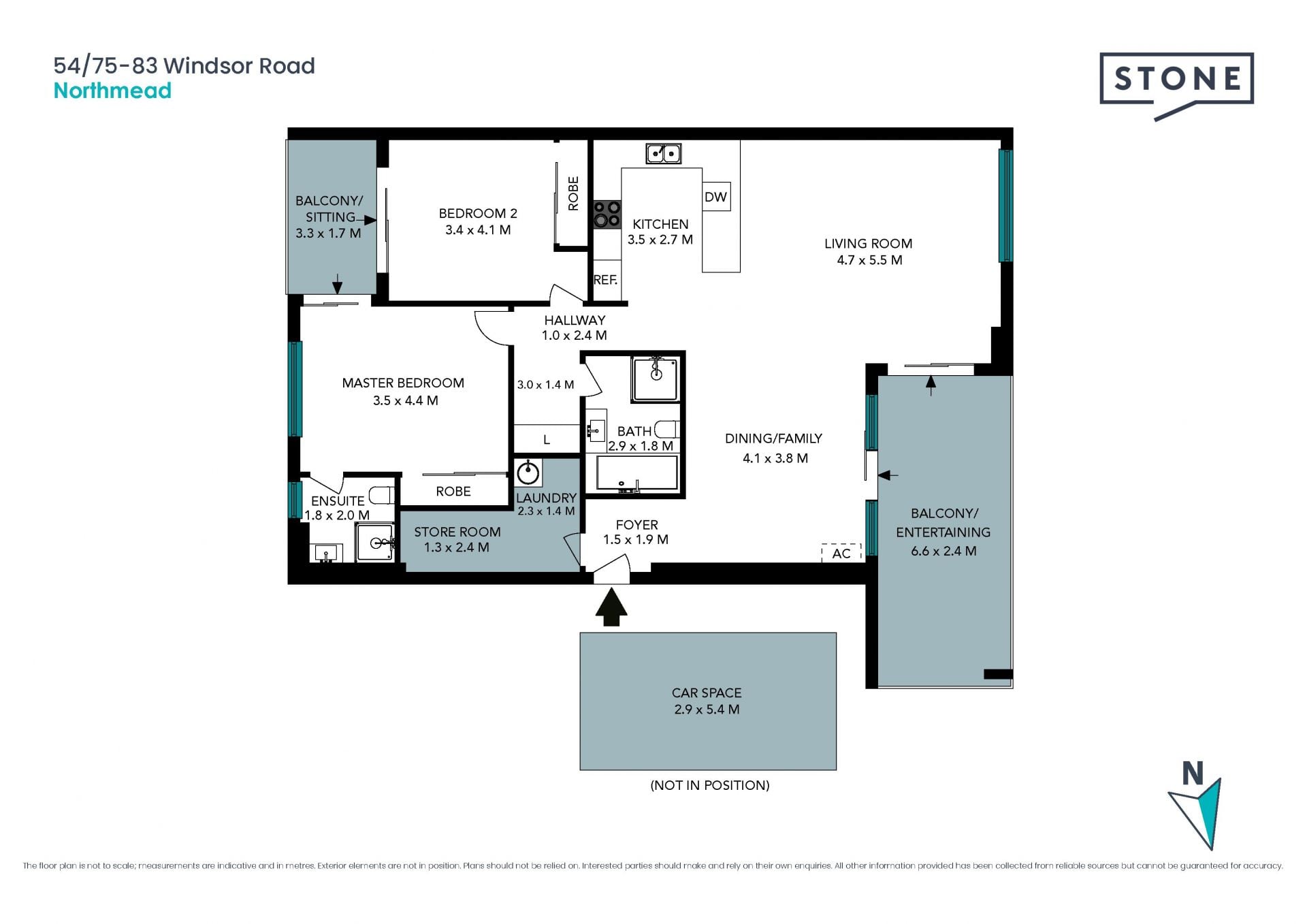 PARKING/ACCESS VIA 18 MURRAY STREET